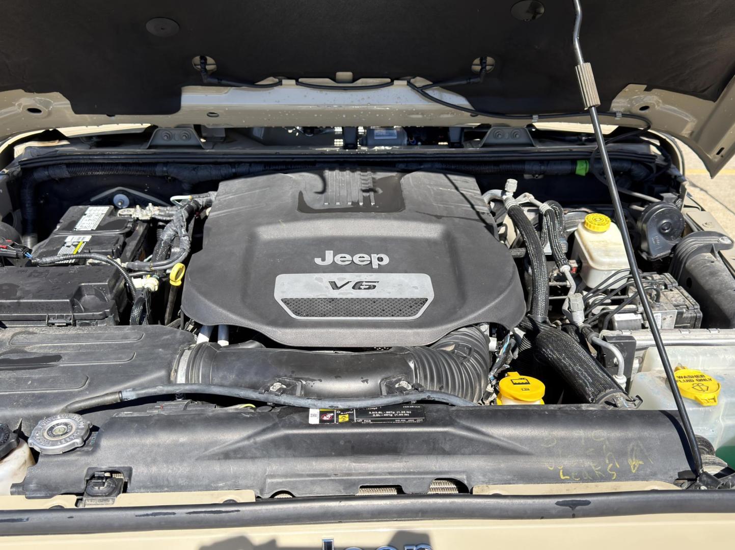 2017 TAN /Black Jeep Wrangler Unlimited Sahara 4WD (1C4BJWEG8HL) with an 3.6L V6 engine, Automatic transmission, located at 2990 Old Orchard Rd., Jackson, MO, 63755, 37.354214, -89.612106 - 2017 Jeep Wrangler Unlimited Sahara 117xxx miles 4x4 3.6L V6 Automatic Cruise Power Windows/Locks/Mirrors We have financing available and we accept trades! Fill out a credit application on our website or come by today! If you have any questions, give us a call at (573) 204-7777 or visit our - Photo#28