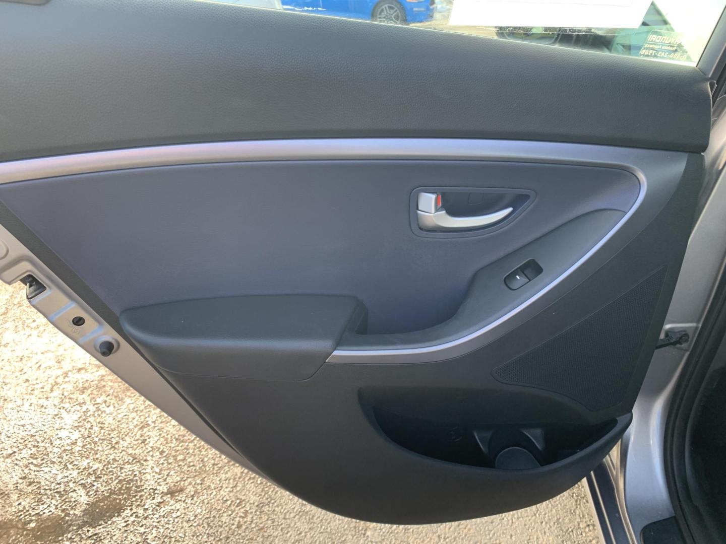 2013 GRAY /GRAY Hyundai Elantra GT GT (KMHD35LE5DU) with an 1.8L L4 16V DOHC engine, 6-Speed Manual transmission, located at 506 S. Kingshighway, Cape Girardeau, MO, 63703, (573) 235-5000, 37.294991, -89.553635 - 2013 Hyundai Elantra GT One Owner 98,xxx miles Alarm System Bluetooth Wireless Technology CD Player Cloth Seats Cruise Control Folding Rear Seat Heated Seats Power Driver's Seat Power Outlet Power Windows Keyless Entry Rear Window Defroster Remote Keyless Entry Steering Wheel Control - Photo#14