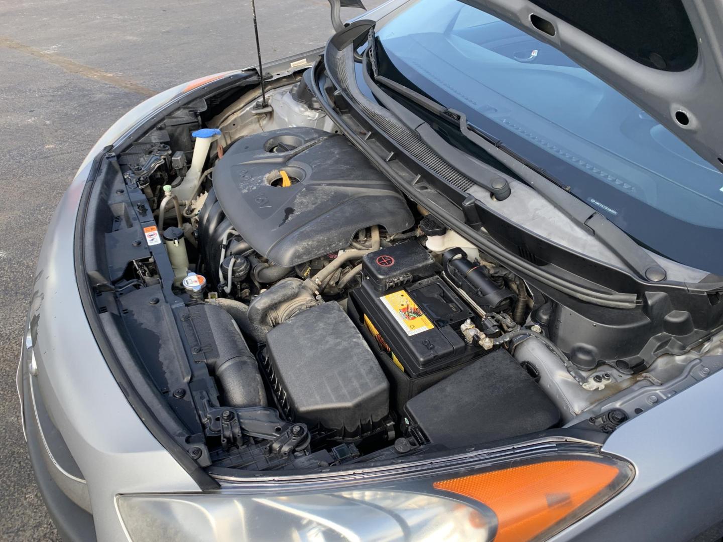 2013 GRAY /GRAY Hyundai Elantra GT GT (KMHD35LE5DU) with an 1.8L L4 16V DOHC engine, 6-Speed Manual transmission, located at 506 S. Kingshighway, Cape Girardeau, MO, 63703, (573) 235-5000, 37.294991, -89.553635 - 2013 Hyundai Elantra GT One Owner 98,xxx miles Alarm System Bluetooth Wireless Technology CD Player Cloth Seats Cruise Control Folding Rear Seat Heated Seats Power Driver's Seat Power Outlet Power Windows Keyless Entry Rear Window Defroster Remote Keyless Entry Steering Wheel Control - Photo#24