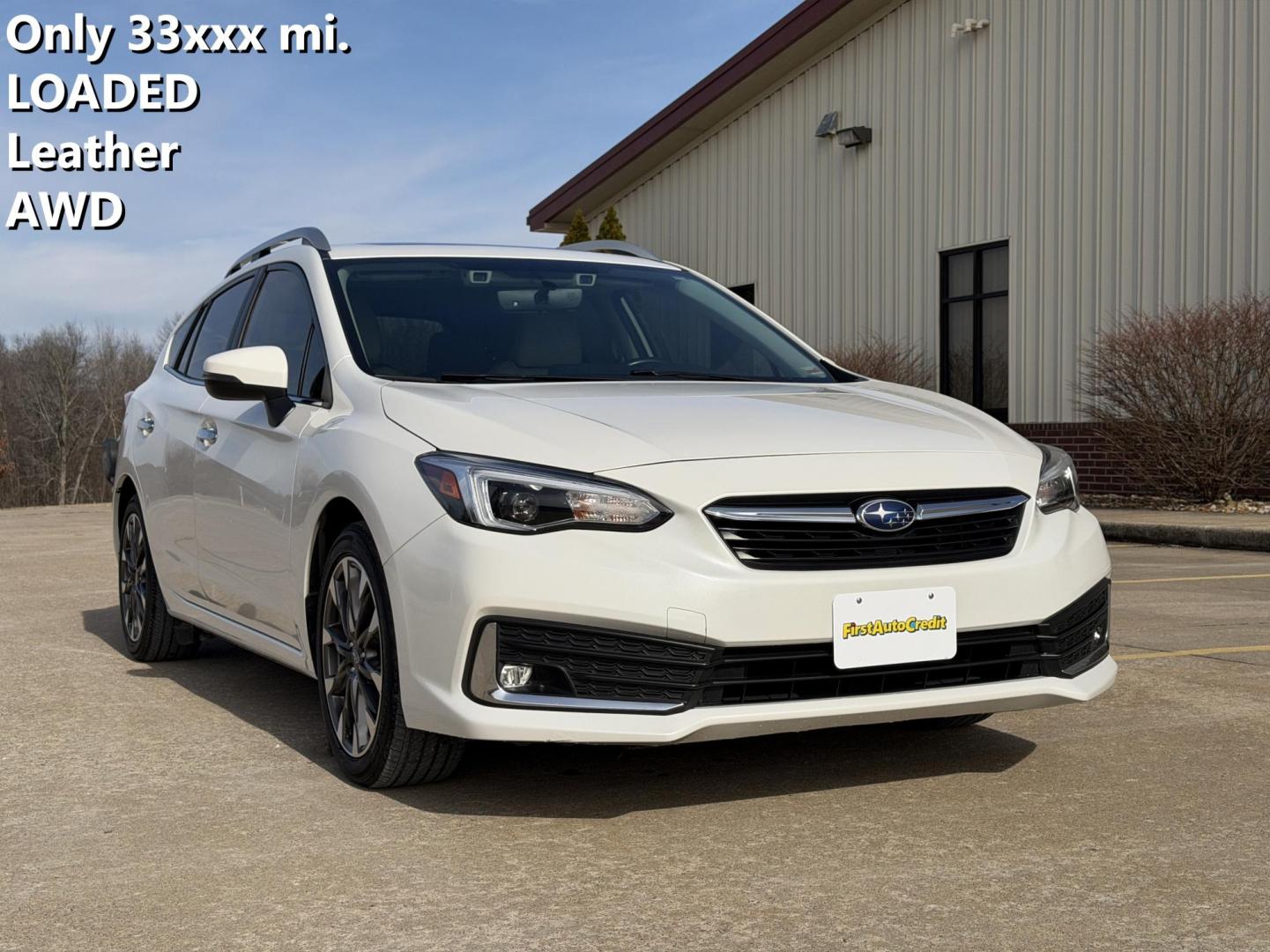 2022 WHITE /Tan Subaru Impreza 2.0i Limited (4S3GTAU64N3) with an 2.0L 4 Cyl. engine, Automatic transmission, located at 2990 Old Orchard Rd., Jackson, MO, 63755, 37.354214, -89.612106 - 2022 Subaru Impreza Limited 33xxx miles All Wheel Drive 2.0L 4 Cyl. Automatic Leather Navigation Backup Camera Power Driver Seat Heated Seats Sunroof Bluetooth Cruise Power Windows/Locks/Mirrors We have financing available and we accept trades! Fill out a credit application on our webs - Photo#0