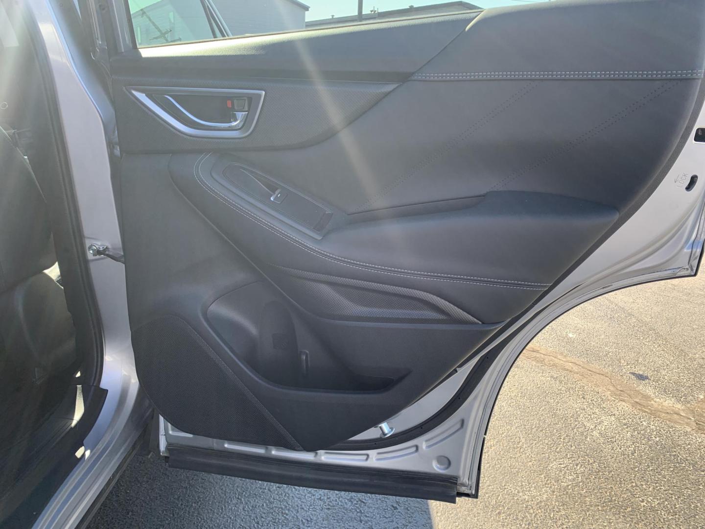 2019 SILVER /BLACK Subaru Forester Touring (JF2SKAWC0KH) with an 2.5L H4 SOHC 16V engine, CVT transmission, located at 506 S. Kingshighway, Cape Girardeau, MO, 63703, (573) 235-5000, 37.294991, -89.553635 - 2019 Subaru Forester Touring 37,xxx miles Alarm System Bluetooth Cruise Control Dual Power Front Seats Folding Rear Seat Hands Free Phone Heated Rear Seats Heated Seats Heated Steering Wheel Integrated Garage Door Opener Leather Seats Navigation System Power Driver's Seat Power Outle - Photo#13