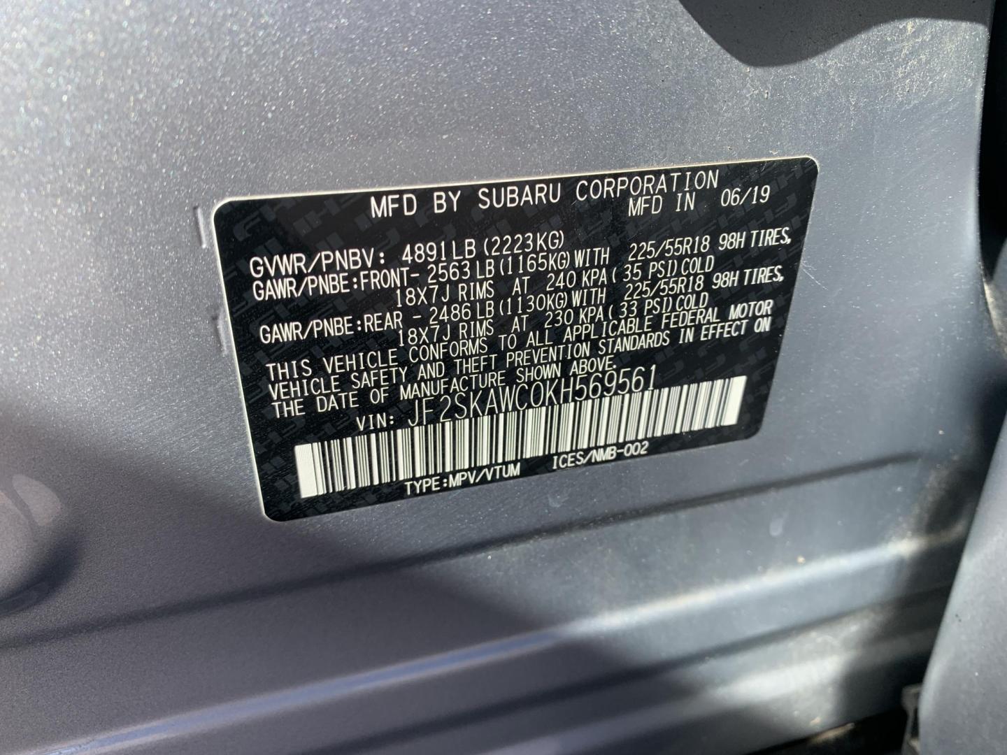 2019 SILVER /BLACK Subaru Forester Touring (JF2SKAWC0KH) with an 2.5L H4 SOHC 16V engine, CVT transmission, located at 506 S. Kingshighway, Cape Girardeau, MO, 63703, (573) 235-5000, 37.294991, -89.553635 - 2019 Subaru Forester Touring 37,xxx miles Alarm System Bluetooth Cruise Control Dual Power Front Seats Folding Rear Seat Hands Free Phone Heated Rear Seats Heated Seats Heated Steering Wheel Integrated Garage Door Opener Leather Seats Navigation System Power Driver's Seat Power Outle - Photo#22