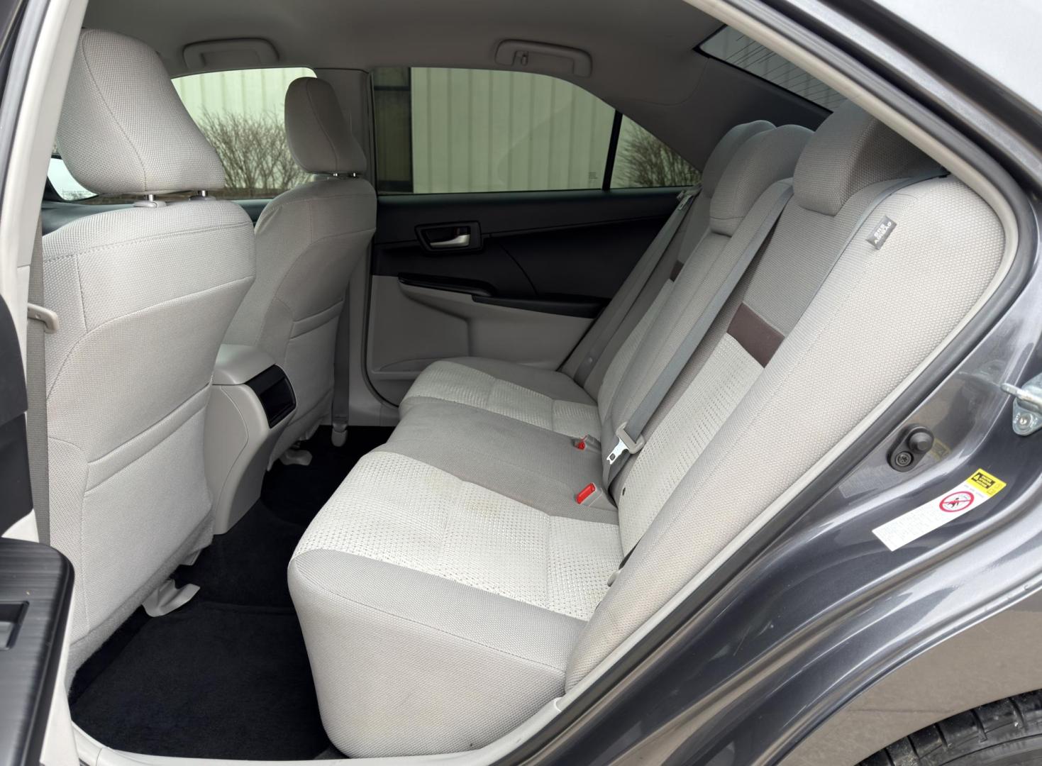 2012 GRAY /Gray Toyota Camry LE (4T4BF1FK8CR) with an 2.5L 4 Cyl. engine, Automatic transmission, located at 2990 Old Orchard Rd., Jackson, MO, 63755, 37.354214, -89.612106 - 2012 Toyota Camry LE 117xxx miles Front Wheel Drive 2.5L 4 Cyl. Automatic Power Driver Seat Bluetooth Cruise Power Windows/Locks/Mirrors We have financing available and we accept trades! Fill out a credit application on our website or come by today! If you have any questions, give us a cal - Photo#14