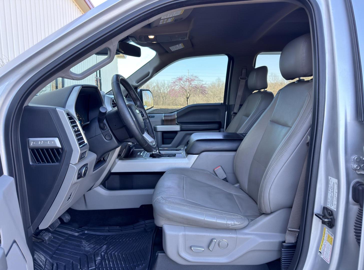 2015 SILVER /Gray Ford F-150 Lariat SuperCrew 6.5-ft. Bed 4WD (1FTEW1EG7FK) with an 3.5L V6 TURBO engine, Automatic transmission, located at 2990 Old Orchard Rd., Jackson, MO, 63755, 37.354214, -89.612106 - 2015 Ford F-150 Lariat 164xxx miles 4x4 3.5L V6 Automatic Leather Navigation Power/Heated/Cooled Seats Heated Rear Seats Heated Steering Wheel Backup Camera Bluetooth Remote Start Cruise Power Windows/Locks/Mirrors We have financing available and we accept trades! Fill out a credit ap - Photo#17