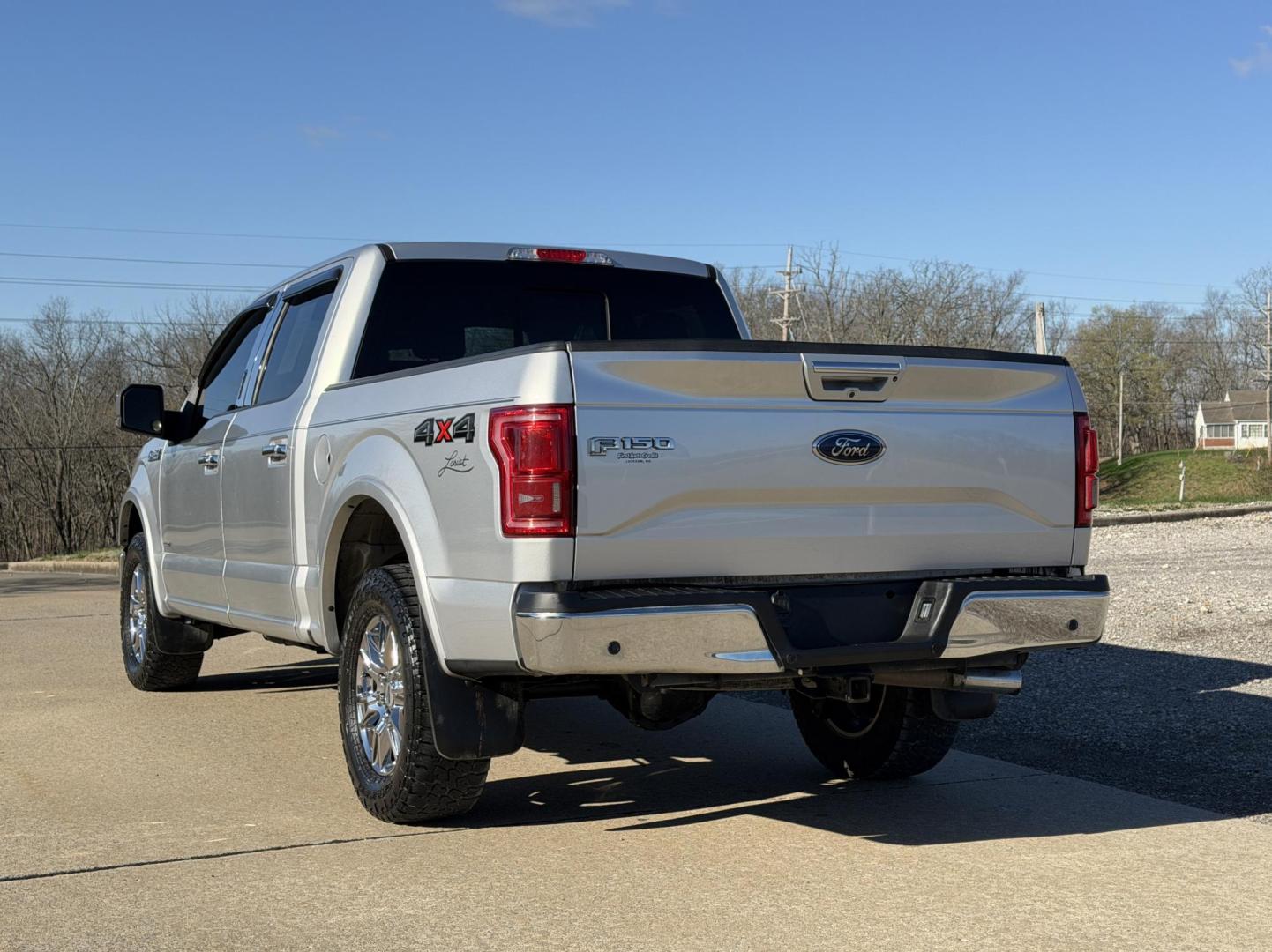 2015 SILVER /Gray Ford F-150 Lariat SuperCrew 6.5-ft. Bed 4WD (1FTEW1EG7FK) with an 3.5L V6 TURBO engine, Automatic transmission, located at 2990 Old Orchard Rd., Jackson, MO, 63755, 37.354214, -89.612106 - 2015 Ford F-150 Lariat 164xxx miles 4x4 3.5L V6 Automatic Leather Navigation Power/Heated/Cooled Seats Heated Rear Seats Heated Steering Wheel Backup Camera Bluetooth Remote Start Cruise Power Windows/Locks/Mirrors We have financing available and we accept trades! Fill out a credit ap - Photo#13