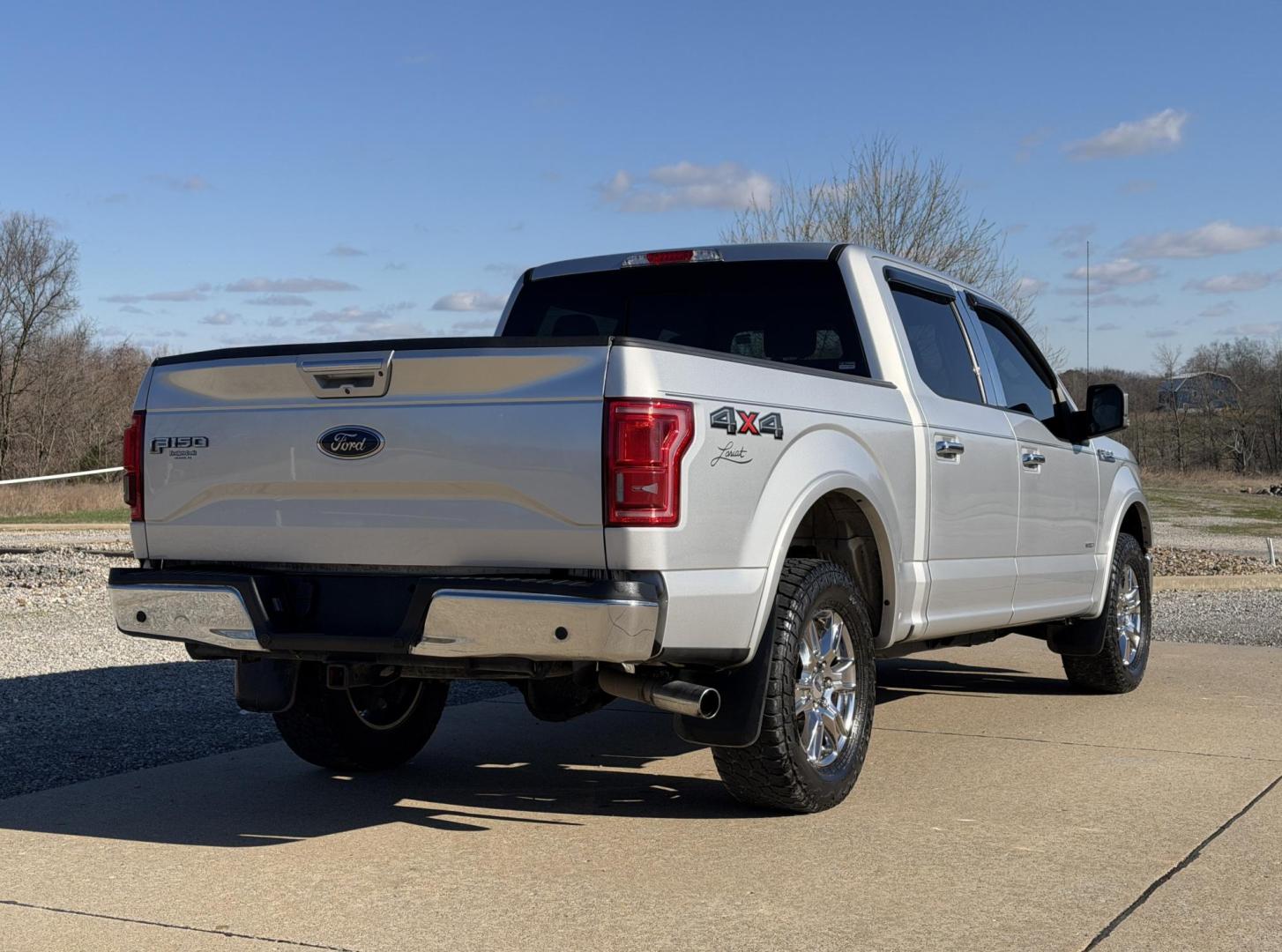 2015 SILVER /Gray Ford F-150 Lariat SuperCrew 6.5-ft. Bed 4WD (1FTEW1EG7FK) with an 3.5L V6 TURBO engine, Automatic transmission, located at 2990 Old Orchard Rd., Jackson, MO, 63755, 37.354214, -89.612106 - 2015 Ford F-150 Lariat 164xxx miles 4x4 3.5L V6 Automatic Leather Navigation Power/Heated/Cooled Seats Heated Rear Seats Heated Steering Wheel Backup Camera Bluetooth Remote Start Cruise Power Windows/Locks/Mirrors We have financing available and we accept trades! Fill out a credit ap - Photo#12