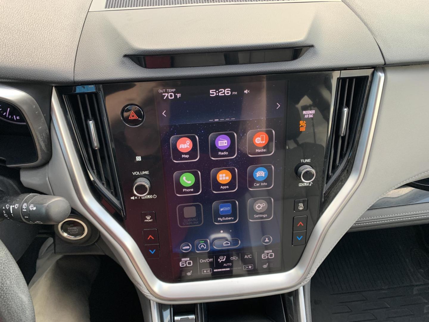 2021 SILVER /GRAY Subaru Outback Limited (4S4BTANC1M3) with an 2.5L H4 DOHC 16V engine, Automatic transmission, located at 506 S. Kingshighway, Cape Girardeau, MO, 63703, (573) 235-5000, 37.294991, -89.553635 - 2021 Subaru Outback Limited 101,xxx miles Alarm System Bluetooth Folding Rear Seat Heated Seats Heated Steering Wheel Integrated Garage Door Opener Navigation System Power Windows/Doors/Locks Proximity Sensing Keyless Entry Push-Button Engine Start Rear Window Defroster Remote Control L - Photo#30