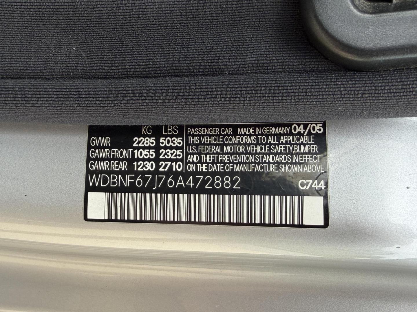 2006 SILVER /Gray Mercedes-Benz S-Class S350 (WDBNF67J76A) with an 3.7L V6 engine, Automatic transmission, located at 2990 Old Orchard Rd., Jackson, MO, 63755, 37.354214, -89.612106 - 2006 Mercedes-Benz S-Class S350 129xxx miles Rear Wheel Drive 3.7L V6 Automatic Leather Navigation Power/Heated Seats Sunroof Cruise Power Windows/Locks/Mirrors We have financing available and we accept trades! Fill out a credit application on our website or come by today! If you have an - Photo#54