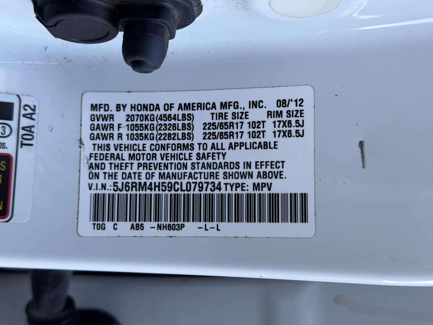 2012 WHITE /Tan Honda CR-V EX (5J6RM4H59CL) with an 2.4L 4 Cyl. engine, Automatic transmission, located at 2990 Old Orchard Rd., Jackson, MO, 63755, 37.354214, -89.612106 - 2012 Honda CR-V EX 237xxx miles All Wheel Drive 2.4L 4 Cyl. Automatic Backup Camera Sunroof Bluetooth Cruise Power Windows/Locks/Mirrors We have financing available and we accept trades! Fill out a credit application on our website or come by today! If you have any questions, give us a ca - Photo#44