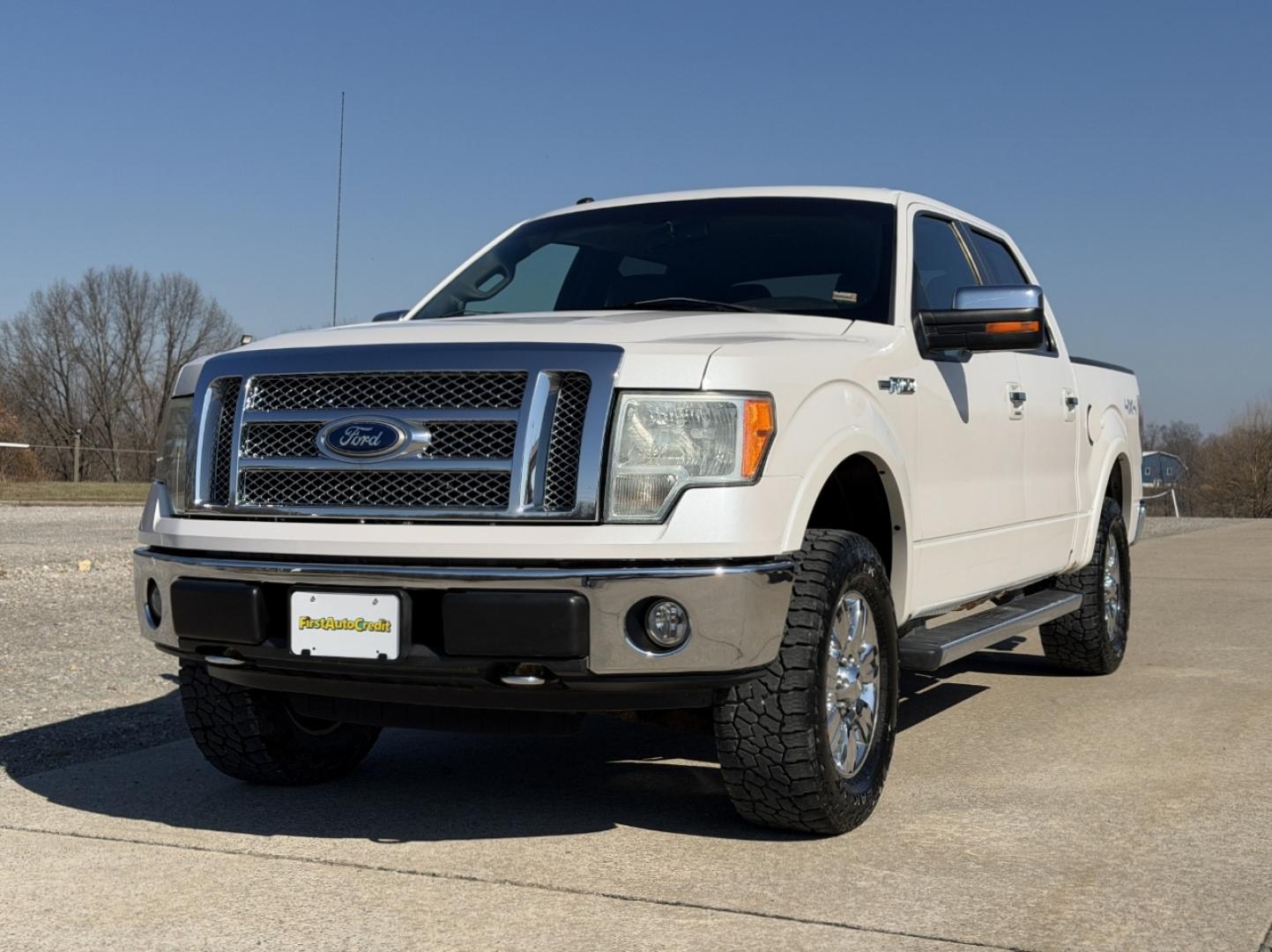 2010 WHITE /Black Ford F-150 Lariat (1FTFW1EV7AF) with an 5.4L V8 engine, Automatic transmission, located at 2990 Old Orchard Rd., Jackson, MO, 63755, 37.354214, -89.612106 - 2010 Ford F-150 Lariat 149xxx miles 4x4 5.4L V8 Automatic Power/Heated/Cooled Seats Backup Camera Sunroof Bluetooth Cruise Power Windows/Locks/Mirrors We have financing available and we accept trades! Fill out a credit application on our website or come by today! If you have any question - Photo#7