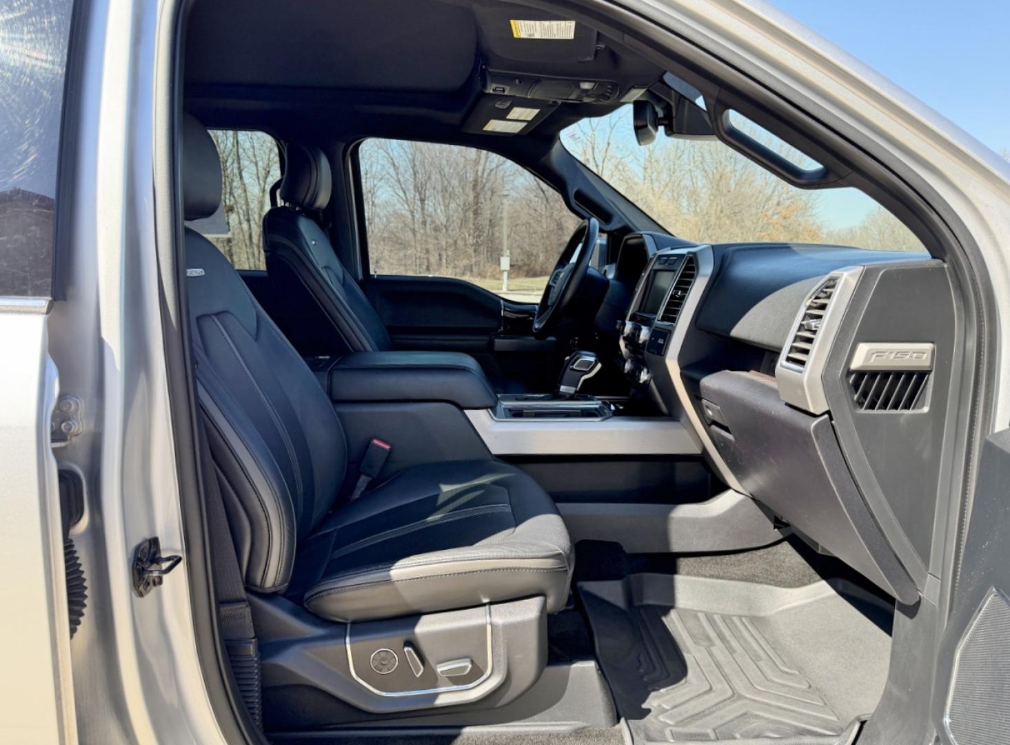 2015 WHITE /Black Ford F-150 Platinum (1FTEW1EG0FF) with an 3.5L V6 engine, Automatic transmission, located at 2990 Old Orchard Rd., Jackson, MO, 63755, 37.354214, -89.612106 - 2015 Ford F-150 Platinum 173xxx miles 4x4 3.5L V6 Automatic Leather Navigation Power/Heated/Cooled Seats Heated Rear Seats Heated Steering Wheel Backup Camera Sunroof Power Running Boards Bluetooth Remote Start Cruise Power Windows/Locks/Mirrors We have financing available and we ac - Photo#22