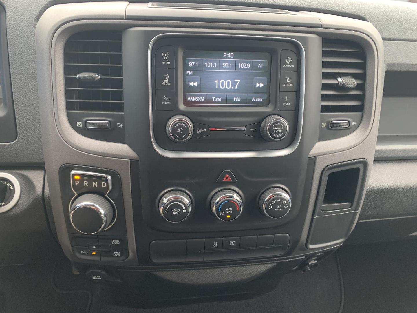 2019 WHITE /GRAY RAM 1500 Tradesman Quad Cab 4WD (1C6RR7FTXKS) with an 5.7L V8 OHV 16V engine, Automatic transmission, located at 506 S. Kingshighway, Cape Girardeau, MO, 63703, (573) 235-5000, 37.294991, -89.553635 - 2019 Ram 1500 Classic Only 66,xxx miles 4x4 Alarm System Cloth Seats Cruise Control Folding Rear Seat Power Outlet Power Windows Remote Keyless Entry Tilt Steering Wheel We have financing available and we accept trades! Fill out a credit application on our website or come by today! If - Photo#22