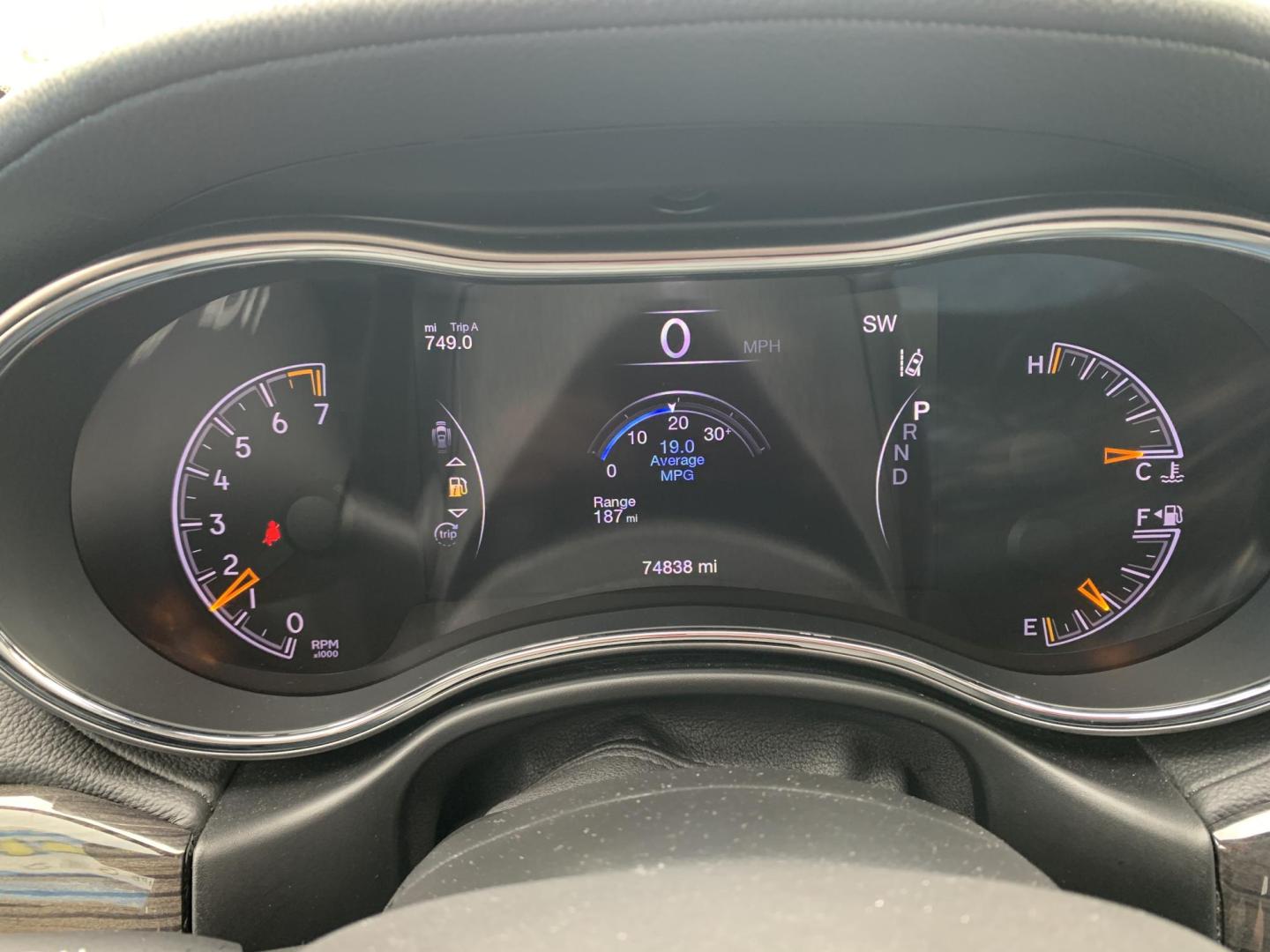 2019 BLACK /BLACK Jeep Grand Cherokee Overland 4WD (1C4RJFCG1KC) with an 3.6L V6 DOHC 24V engine, Automatic transmission, located at 506 S. Kingshighway, Cape Girardeau, MO, 63703, (573) 235-5000, 37.294991, -89.553635 - 2019 Jeep Grand Cherokee Overland 4WD Only 74,xxx miles Alarm System Bluetooth Cruise Control Dual Power Front Seats Folding Rear Seat Heated Seats Heated Steering Wheel Integrated Garage Door Opener Leather Seats Navigation System Power Driver's Seat Power Windows Rear Window Defroste - Photo#22