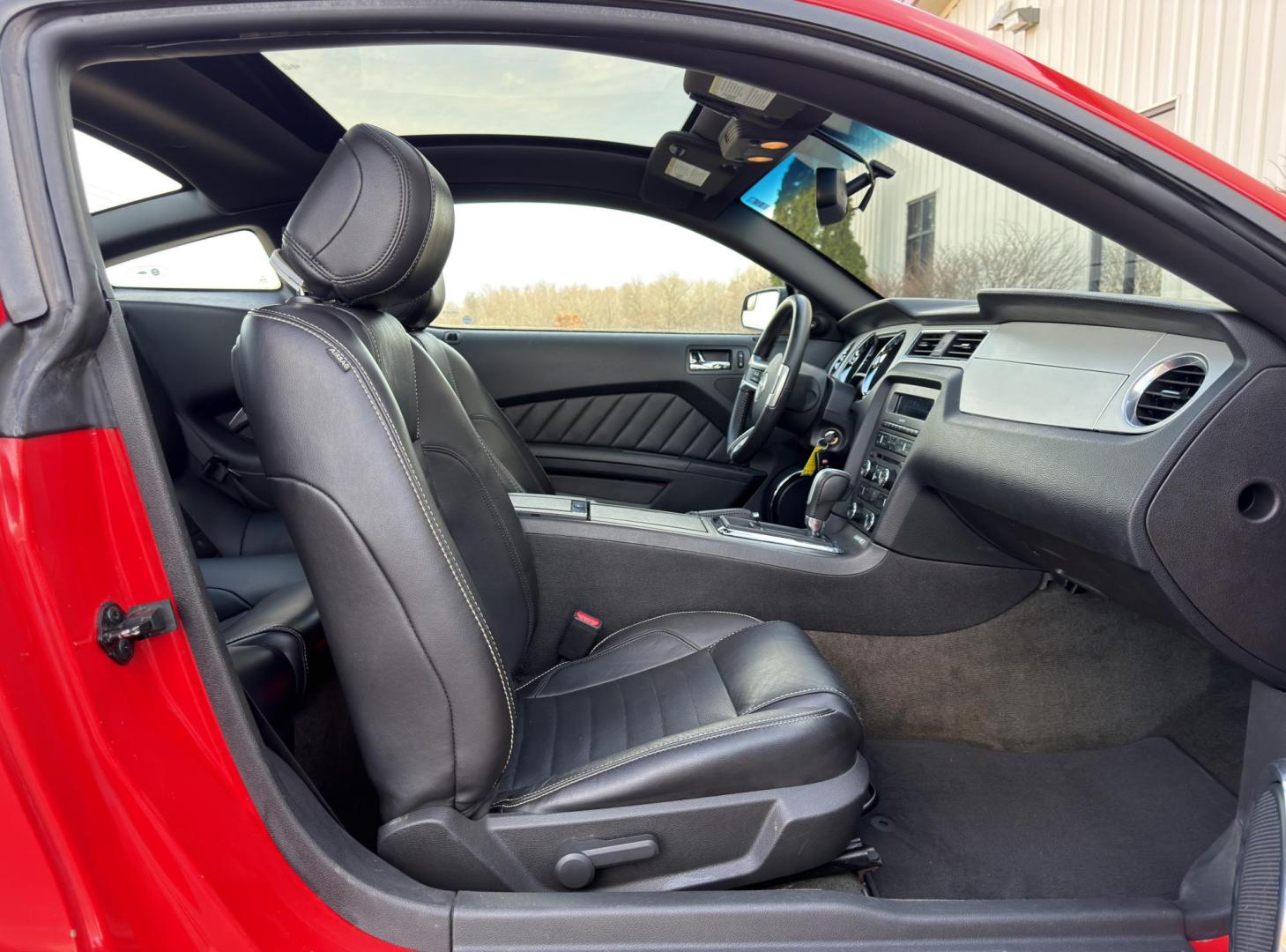 2014 RED /Black Ford Mustang V6 Coupe (1ZVBP8AMXE5) with an 3.7L V6 engine, Automatic transmission, located at 2990 Old Orchard Rd., Jackson, MO, 63755, 37.354214, -89.612106 - 2014 Ford Mustang Premium 165xxx miles Rear Wheel Drive 3.7L V6 Automatic Leather Power Driver Seat Bluetooth Cruise Power Windows/Locks/Mirrors We have financing available and we accept trades! Fill out a credit application on our website or come by today! If you have any questions, give - Photo#14