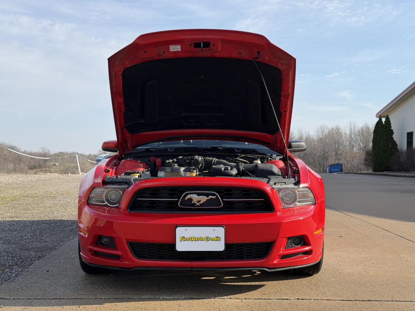 2014 RED /Black Ford Mustang V6 Coupe (1ZVBP8AMXE5) with an 3.7L V6 engine, Automatic transmission, located at 2990 Old Orchard Rd., Jackson, MO, 63755, 37.354214, -89.612106 - 2014 Ford Mustang Premium 165xxx miles Rear Wheel Drive 3.7L V6 Automatic Leather Power Driver Seat Bluetooth Cruise Power Windows/Locks/Mirrors We have financing available and we accept trades! Fill out a credit application on our website or come by today! If you have any questions, give - Photo#28