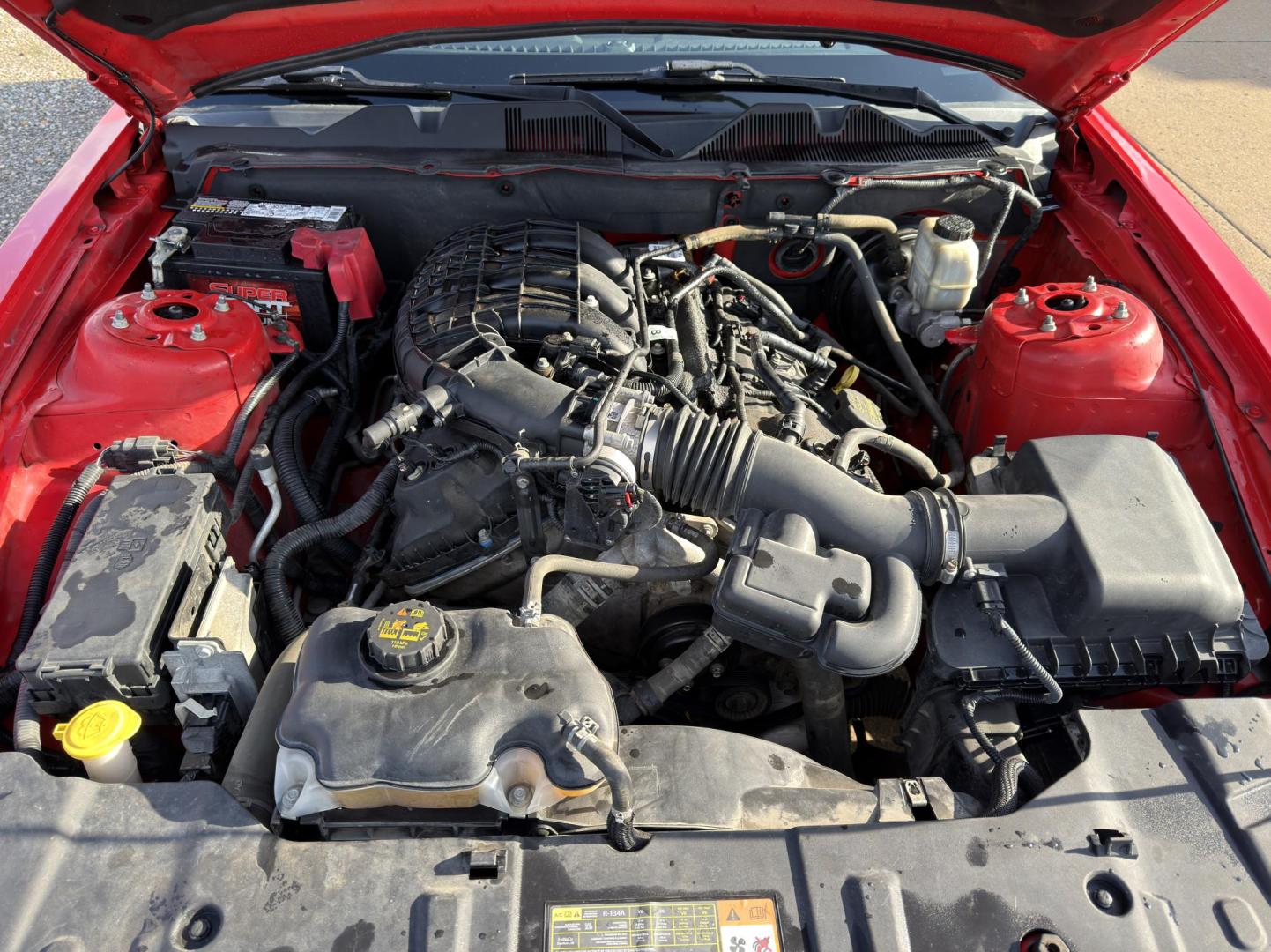 2014 RED /Black Ford Mustang V6 Coupe (1ZVBP8AMXE5) with an 3.7L V6 engine, Automatic transmission, located at 2990 Old Orchard Rd., Jackson, MO, 63755, 37.354214, -89.612106 - 2014 Ford Mustang Premium 165xxx miles Rear Wheel Drive 3.7L V6 Automatic Leather Power Driver Seat Bluetooth Cruise Power Windows/Locks/Mirrors We have financing available and we accept trades! Fill out a credit application on our website or come by today! If you have any questions, give - Photo#29