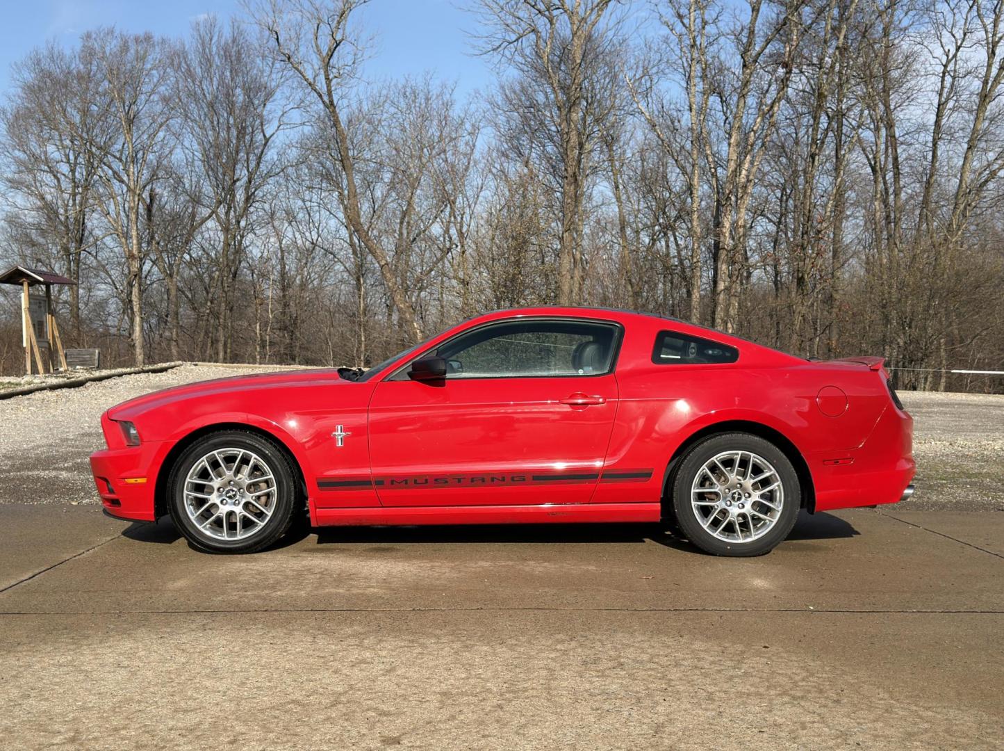 2014 RED /Black Ford Mustang V6 Coupe (1ZVBP8AMXE5) with an 3.7L V6 engine, Automatic transmission, located at 2990 Old Orchard Rd., Jackson, MO, 63755, 37.354214, -89.612106 - 2014 Ford Mustang Premium 165xxx miles Rear Wheel Drive 3.7L V6 Automatic Leather Power Driver Seat Bluetooth Cruise Power Windows/Locks/Mirrors We have financing available and we accept trades! Fill out a credit application on our website or come by today! If you have any questions, give - Photo#5