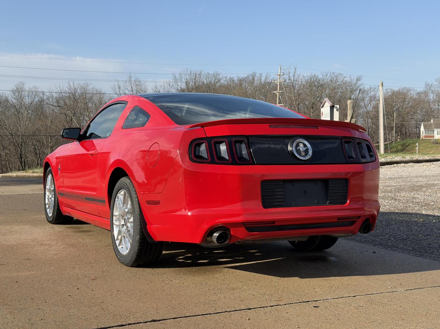 2014 RED /Black Ford Mustang V6 Coupe (1ZVBP8AMXE5) with an 3.7L V6 engine, Automatic transmission, located at 2990 Old Orchard Rd., Jackson, MO, 63755, 37.354214, -89.612106 - 2014 Ford Mustang Premium 165xxx miles Rear Wheel Drive 3.7L V6 Automatic Leather Power Driver Seat Bluetooth Cruise Power Windows/Locks/Mirrors We have financing available and we accept trades! Fill out a credit application on our website or come by today! If you have any questions, give - Photo#8
