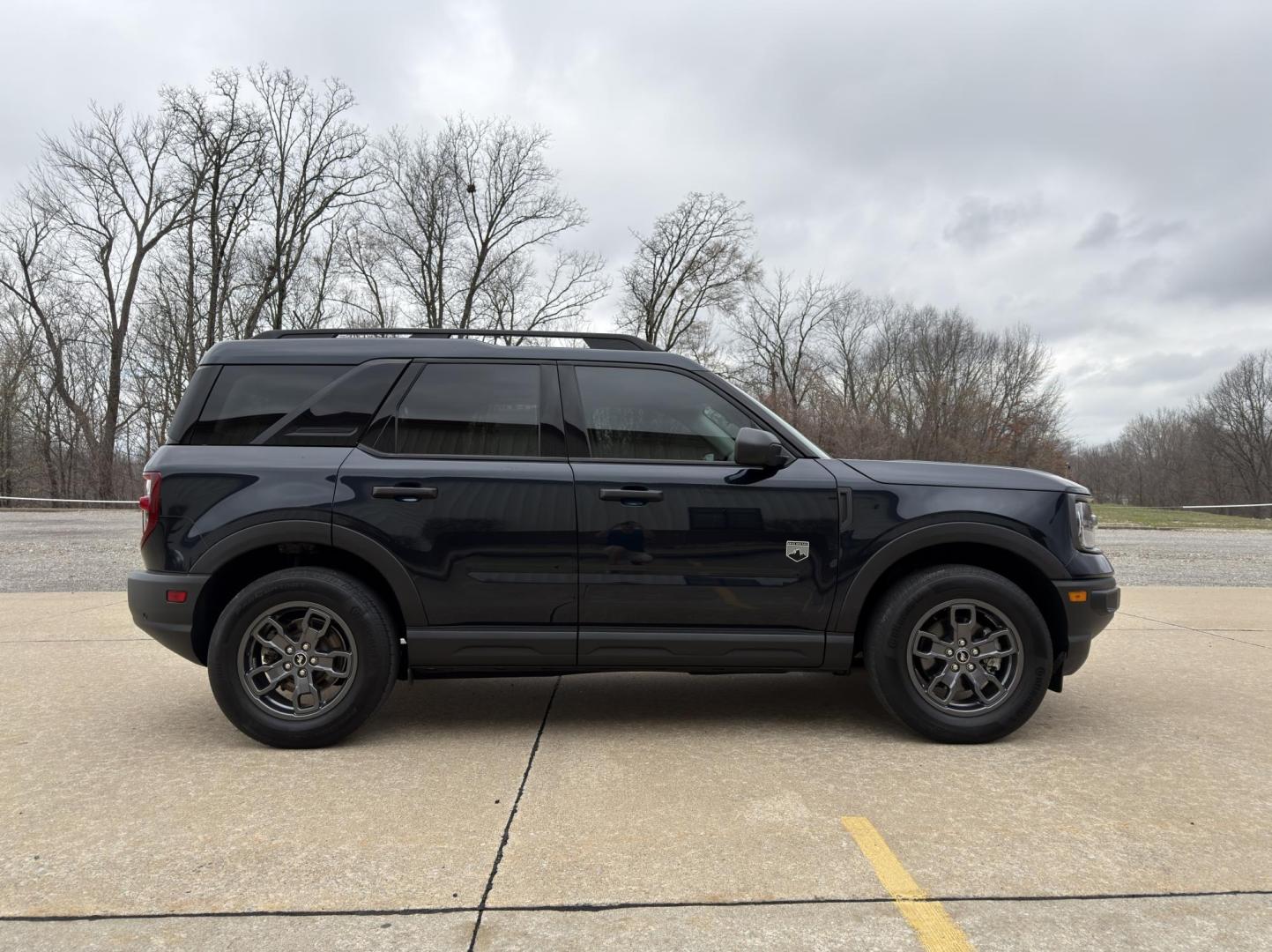 2023 NAVY /Black Ford Bronco Sport Big Bend (3FMCR9B68PR) with an 1.5L 3 Cyl. engine, Automatic transmission, located at 2990 Old Orchard Rd., Jackson, MO, 63755, 37.354214, -89.612106 - 2023 Ford Bronco Big Bend 31xxx miles 4 Wheel Drive 1.5L 3 Cyl. Automatic Backup Camera Power Driver Seat Heated Seats Bluetooth Cruise Power Windows/Locks/Mirrors We have financing available and we accept trades! Fill out a credit application on our website or come by today! If you have - Photo#7