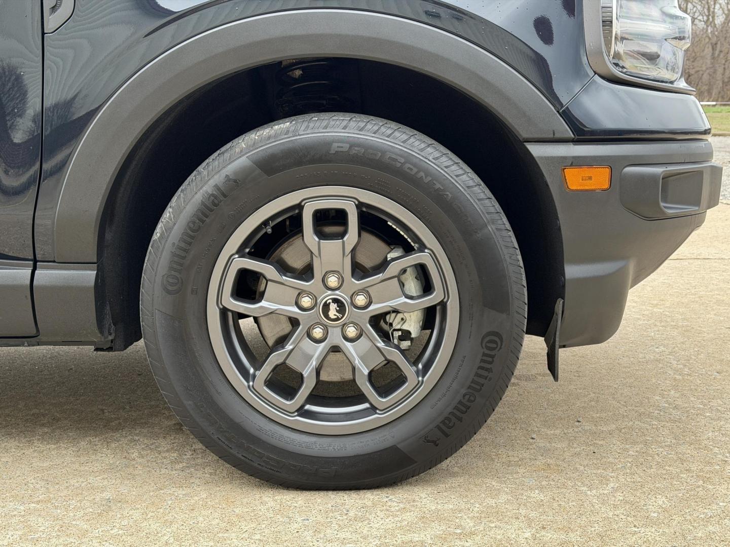 2023 NAVY /Black Ford Bronco Sport Big Bend (3FMCR9B68PR) with an 1.5L 3 Cyl. engine, Automatic transmission, located at 2990 Old Orchard Rd., Jackson, MO, 63755, 37.354214, -89.612106 - 2023 Ford Bronco Big Bend 31xxx miles 4 Wheel Drive 1.5L 3 Cyl. Automatic Backup Camera Power Driver Seat Heated Seats Bluetooth Cruise Power Windows/Locks/Mirrors We have financing available and we accept trades! Fill out a credit application on our website or come by today! If you have - Photo#39