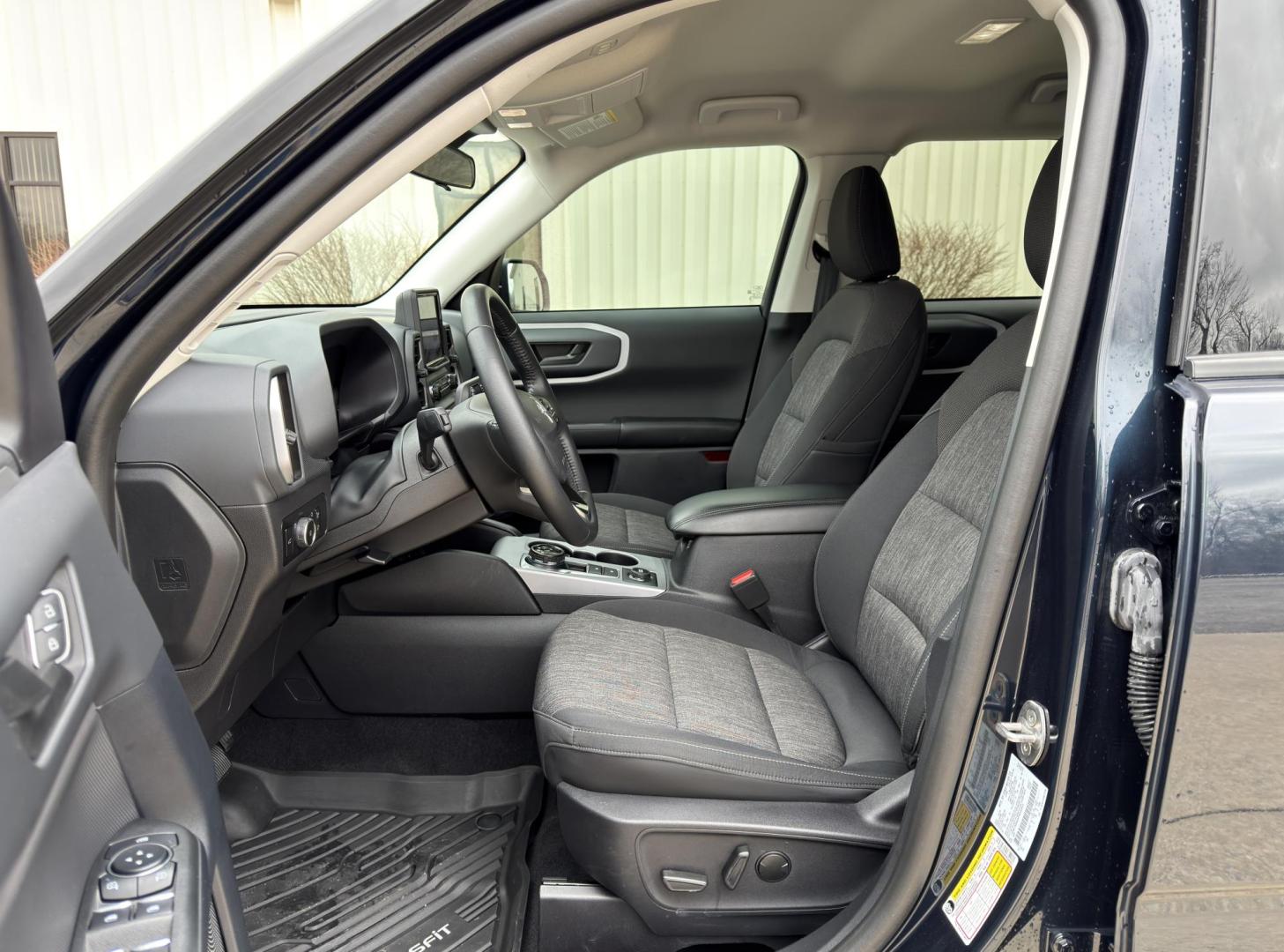 2023 NAVY /Black Ford Bronco Sport Big Bend (3FMCR9B68PR) with an 1.5L 3 Cyl. engine, Automatic transmission, located at 2990 Old Orchard Rd., Jackson, MO, 63755, 37.354214, -89.612106 - 2023 Ford Bronco Big Bend 31xxx miles 4 Wheel Drive 1.5L 3 Cyl. Automatic Backup Camera Power Driver Seat Heated Seats Bluetooth Cruise Power Windows/Locks/Mirrors We have financing available and we accept trades! Fill out a credit application on our website or come by today! If you have - Photo#13