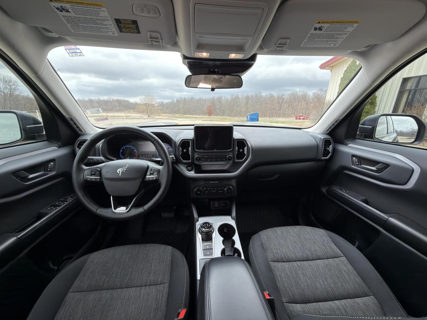 2023 NAVY /Black Ford Bronco Sport Big Bend (3FMCR9B68PR) with an 1.5L 3 Cyl. engine, Automatic transmission, located at 2990 Old Orchard Rd., Jackson, MO, 63755, 37.354214, -89.612106 - 2023 Ford Bronco Big Bend 31xxx miles 4 Wheel Drive 1.5L 3 Cyl. Automatic Backup Camera Power Driver Seat Heated Seats Bluetooth Cruise Power Windows/Locks/Mirrors We have financing available and we accept trades! Fill out a credit application on our website or come by today! If you have - Photo#20