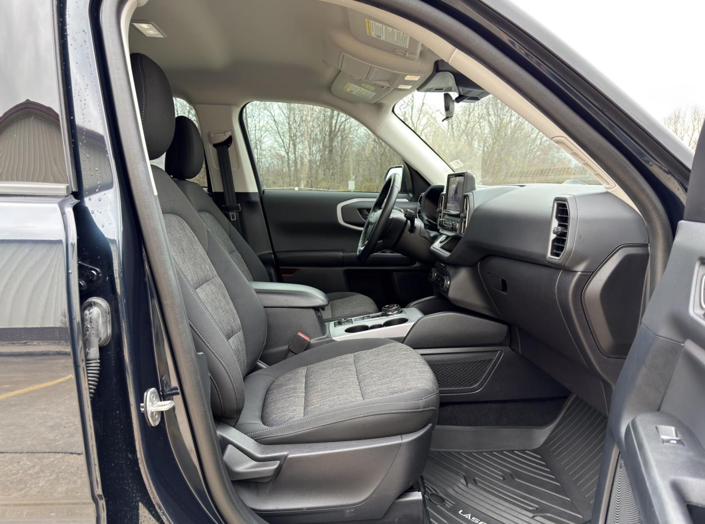 2023 NAVY /Black Ford Bronco Sport Big Bend (3FMCR9B68PR) with an 1.5L 3 Cyl. engine, Automatic transmission, located at 2990 Old Orchard Rd., Jackson, MO, 63755, 37.354214, -89.612106 - 2023 Ford Bronco Big Bend 31xxx miles 4 Wheel Drive 1.5L 3 Cyl. Automatic Backup Camera Power Driver Seat Heated Seats Bluetooth Cruise Power Windows/Locks/Mirrors We have financing available and we accept trades! Fill out a credit application on our website or come by today! If you have - Photo#15