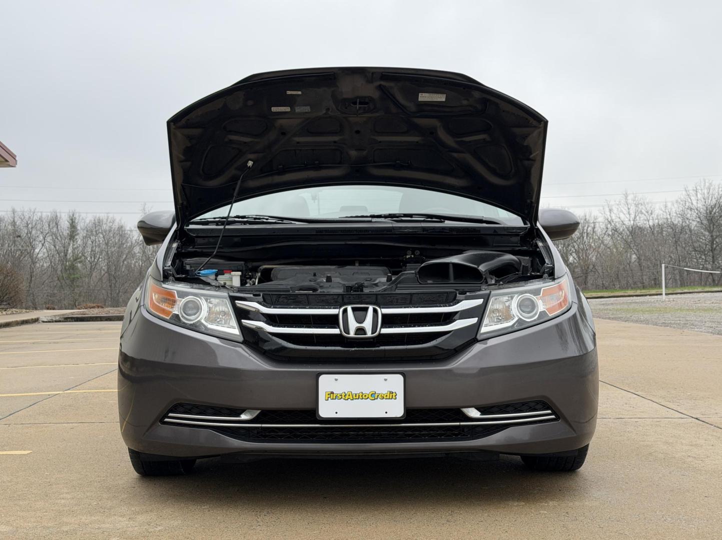 2015 GRAY /Gray Honda Odyssey EX-L (5FNRL5H63FB) with an 3.5L V6 engine, Automatic transmission, located at 2990 Old Orchard Rd., Jackson, MO, 63755, 37.354214, -89.612106 - 2015 Honda Odyssey EX-L 187xxx miles Front Wheel Drive 3.5L V6 Automatic Leather 3rd Row Rear Entertainment Power/Heated Seats Backup Camera Sunroof Bluetooth Cruise Power Windows/Locks/Mirrors We have financing available and we accept trades! Fill out a credit application on our websi - Photo#36