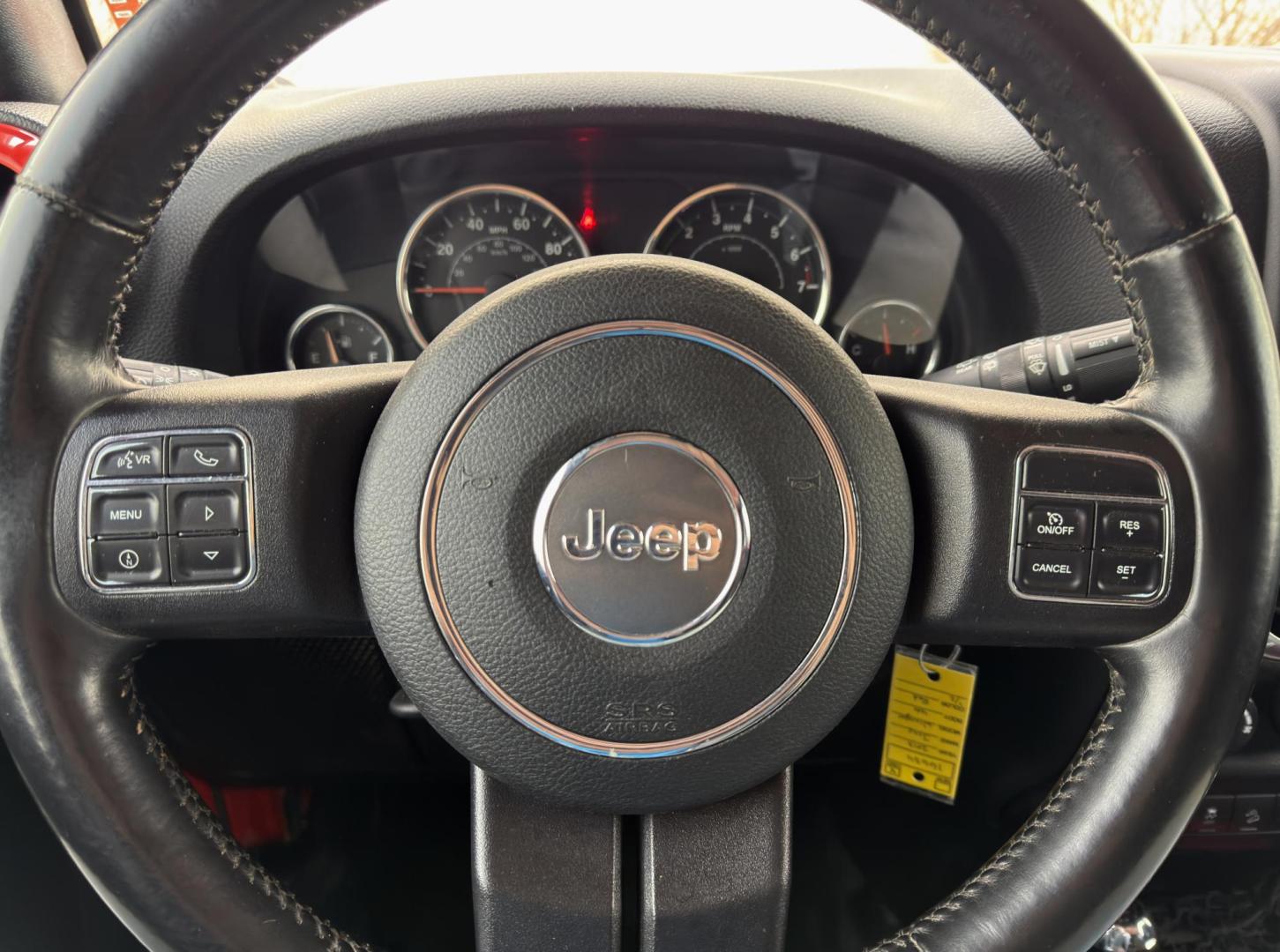 2015 RED /Black Jeep Wrangler Unlimited Sahara 4WD (1C4BJWEG9FL) with an 3.6L V6 engine, Automatic transmission, located at 2990 Old Orchard Rd., Jackson, MO, 63755, 37.354214, -89.612106 - 2015 Jeep Wrangler Unlimited Sahara 127xxx miles 4x4 3.6L V6 Automatic Navigation Bluetooth Remote Start Cruise Power Windows/Locks/Mirrors We have financing available and we accept trades! Fill out a credit application on our website or come by today! If you have any questions, give us a - Photo#22