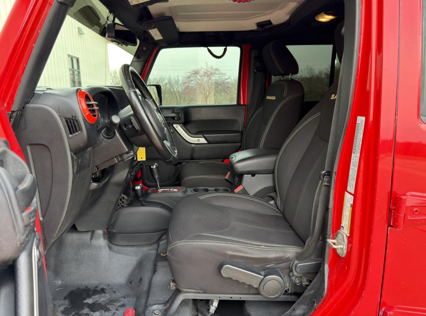 2015 RED /Black Jeep Wrangler Unlimited Sahara 4WD (1C4BJWEG9FL) with an 3.6L V6 engine, Automatic transmission, located at 2990 Old Orchard Rd., Jackson, MO, 63755, 37.354214, -89.612106 - 2015 Jeep Wrangler Unlimited Sahara 127xxx miles 4x4 3.6L V6 Automatic Navigation Bluetooth Remote Start Cruise Power Windows/Locks/Mirrors We have financing available and we accept trades! Fill out a credit application on our website or come by today! If you have any questions, give us a - Photo#13