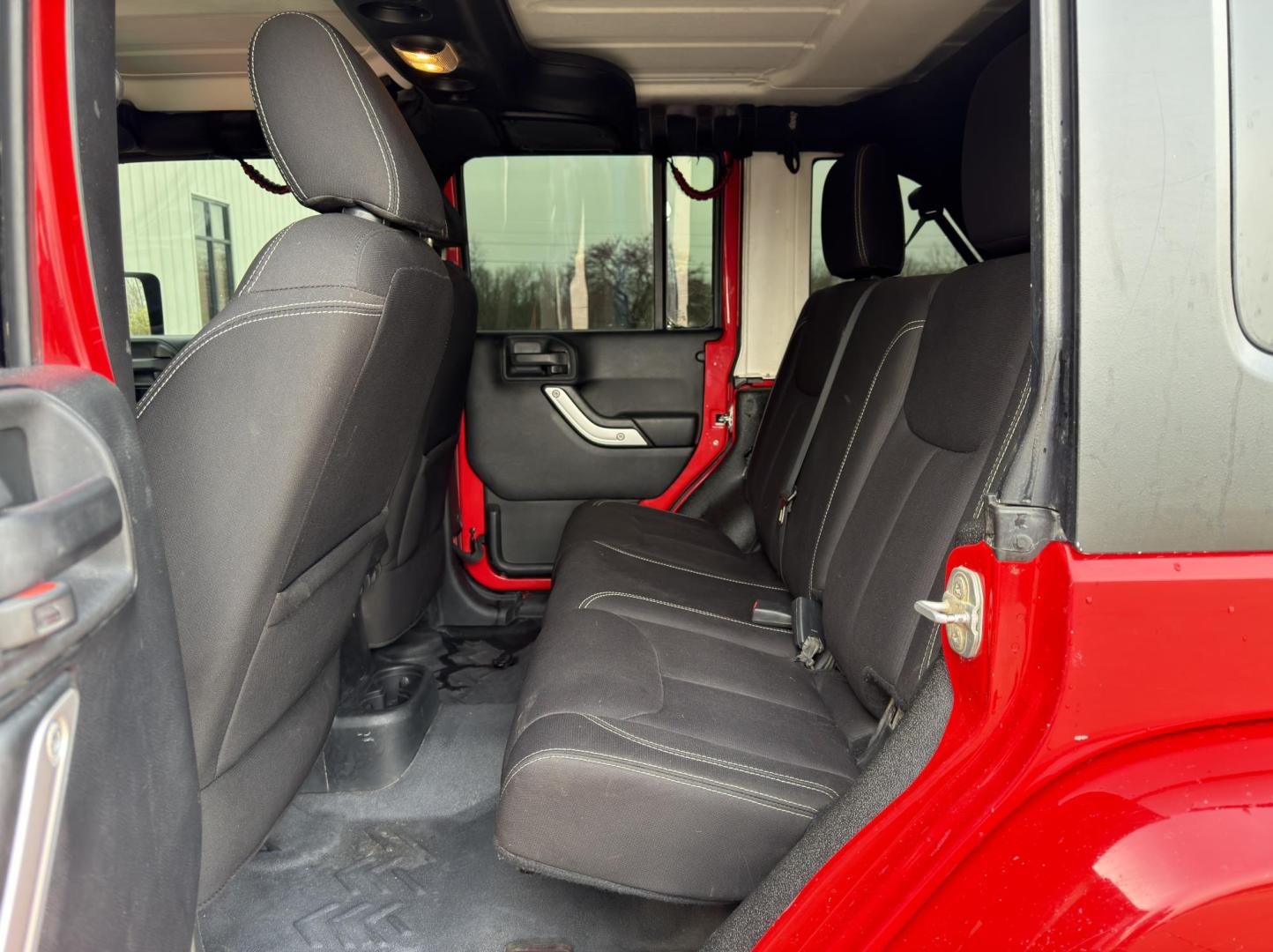 2015 RED /Black Jeep Wrangler Unlimited Sahara 4WD (1C4BJWEG9FL) with an 3.6L V6 engine, Automatic transmission, located at 2990 Old Orchard Rd., Jackson, MO, 63755, 37.354214, -89.612106 - 2015 Jeep Wrangler Unlimited Sahara 127xxx miles 4x4 3.6L V6 Automatic Navigation Bluetooth Remote Start Cruise Power Windows/Locks/Mirrors We have financing available and we accept trades! Fill out a credit application on our website or come by today! If you have any questions, give us a - Photo#16
