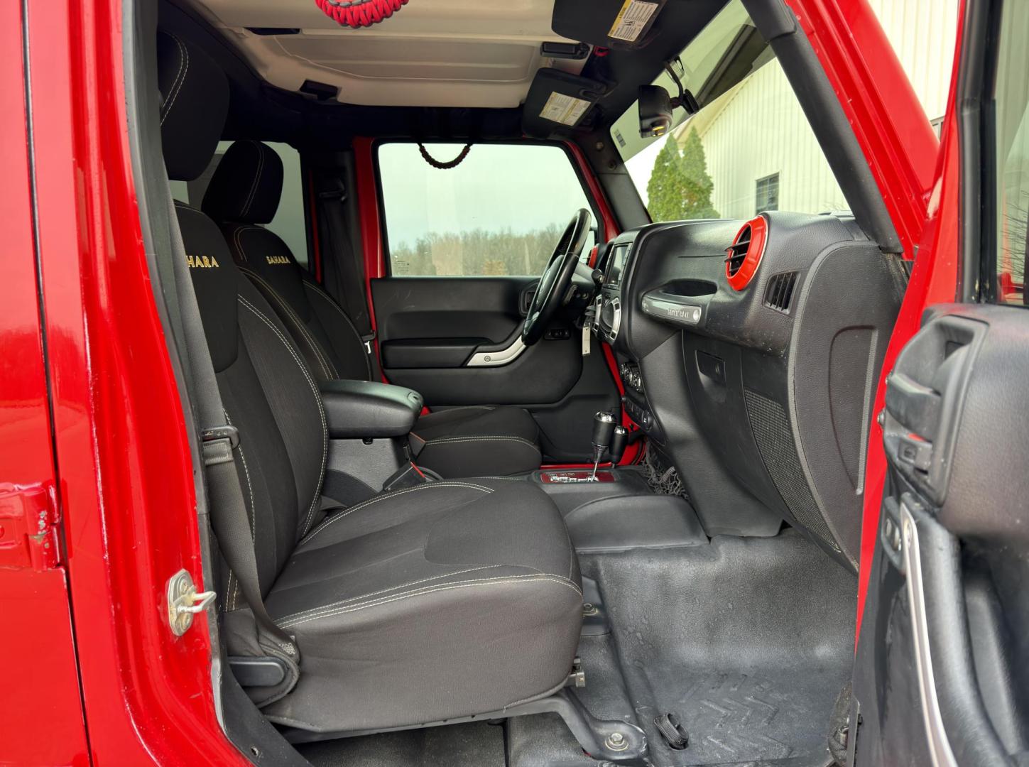 2015 RED /Black Jeep Wrangler Unlimited Sahara 4WD (1C4BJWEG9FL) with an 3.6L V6 engine, Automatic transmission, located at 2990 Old Orchard Rd., Jackson, MO, 63755, 37.354214, -89.612106 - 2015 Jeep Wrangler Unlimited Sahara 127xxx miles 4x4 3.6L V6 Automatic Navigation Bluetooth Remote Start Cruise Power Windows/Locks/Mirrors We have financing available and we accept trades! Fill out a credit application on our website or come by today! If you have any questions, give us a - Photo#15