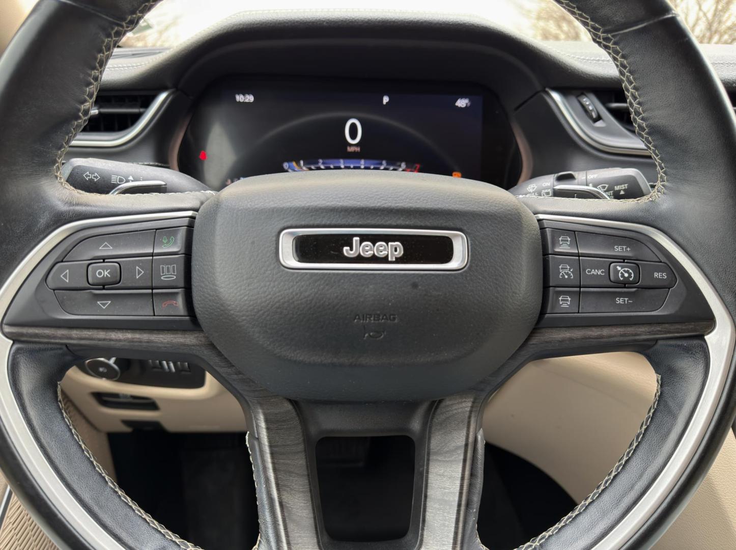 2021 WHITE /Tan Jeep Grand Cherokee Limited 4WD (1C4RJKBG1M8) with an 3.6L V6 engine, Automatic transmission, located at 2990 Old Orchard Rd., Jackson, MO, 63755, 37.354214, -89.612106 - 2021 Jeep Grand Cherokee L Limited 59xxx miles 4 Wheel Drive 3.6L V6 Automatic Leather 3rd Row Navigation Power/Heated/Cooled Seats Heated Rear Seats Heated Steering Wheel Backup Camera Sunroof Bluetooth Remote Start Cruise Power Windows/Locks/Mirrors We have financing available and - Photo#29