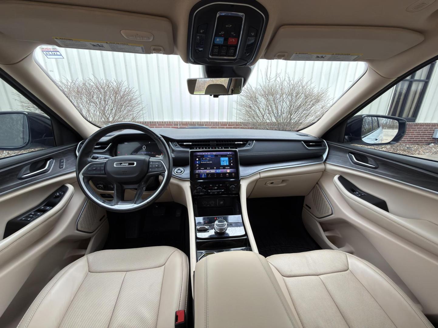 2021 WHITE /Tan Jeep Grand Cherokee Limited 4WD (1C4RJKBG1M8) with an 3.6L V6 engine, Automatic transmission, located at 2990 Old Orchard Rd., Jackson, MO, 63755, 37.354214, -89.612106 - 2021 Jeep Grand Cherokee L Limited 59xxx miles 4 Wheel Drive 3.6L V6 Automatic Leather 3rd Row Navigation Power/Heated/Cooled Seats Heated Rear Seats Heated Steering Wheel Backup Camera Sunroof Bluetooth Remote Start Cruise Power Windows/Locks/Mirrors We have financing available and - Photo#27