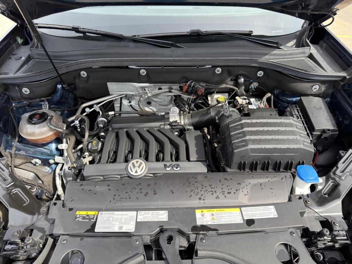 2022 BLUE /Black Volkswagen Atlas V6 SE w/Technology 4MOTION (1V2KR2CA2NC) with an 3.6L V6 engine, Automatic transmission, located at 2990 Old Orchard Rd., Jackson, MO, 63755, 37.354214, -89.612106 - 2022 Volkswagen Atlas SE 85xxx miles All Wheel Drive 3.6L V6 Automatic Leather 3rd Row Backup Camera Power Driver Seat Heated Seats Sunroof Bluetooth Remote Start Cruise Power Windows/Locks/Mirrors We have financing available and we accept trades! Fill out a credit application on our - Photo#38