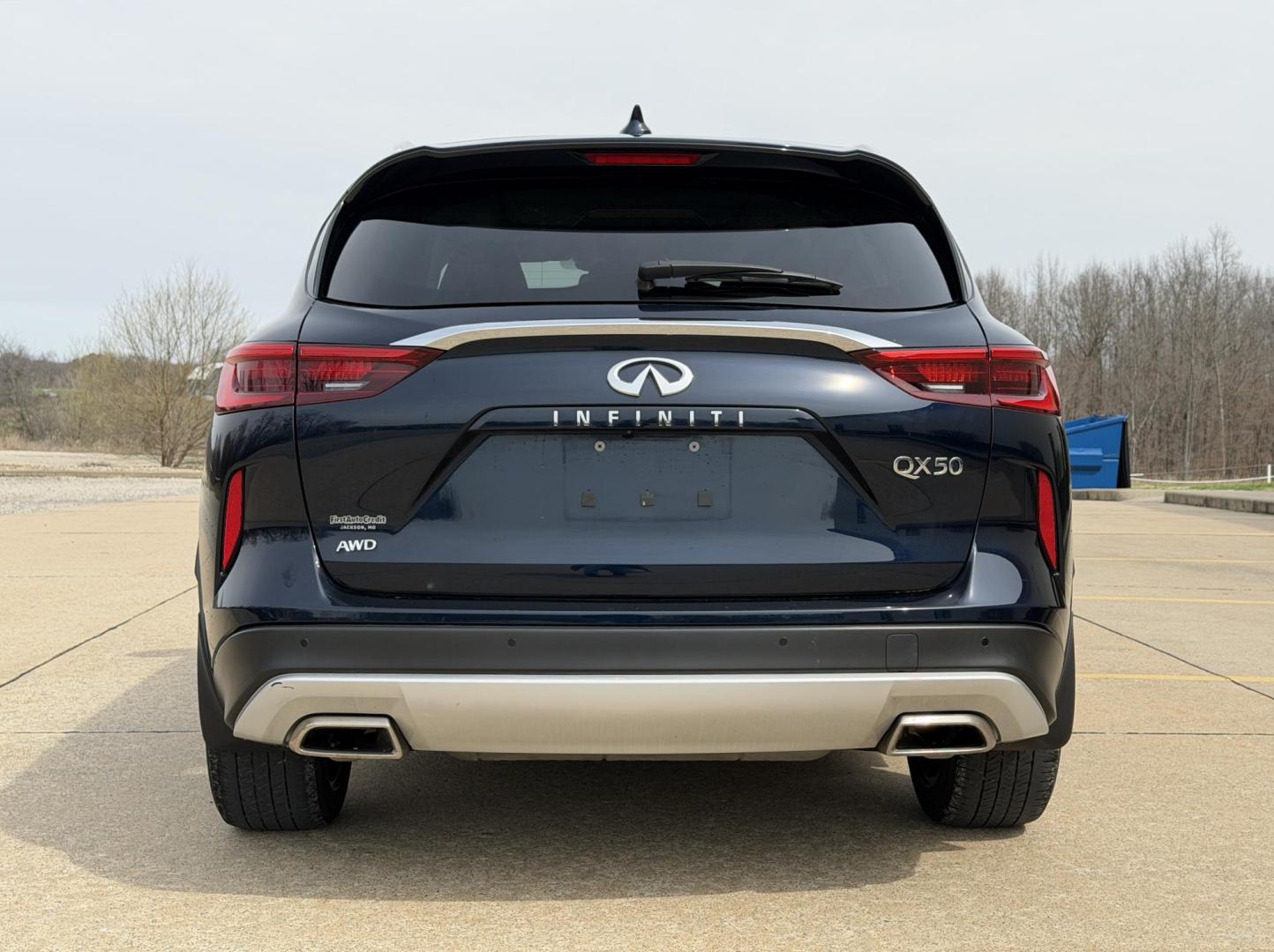 2020 BLUE /Black Infiniti QX50 PURE AWD (3PCAJ5M34LF) with an 2.0L 4 Cyl. engine, CVT transmission, located at 2990 Old Orchard Rd., Jackson, MO, 63755, 37.354214, -89.612106 - 2020 Infiniti QX50 Pure 1-Owner 47xxx miles All Wheel Drive 2.0L 4 Cyl. Automatic Leather Navigation Power/Heated/Cooled Seats Backup Camera Sunroof Bluetooth Remote Start Cruise Power Windows/Locks/Mirrors We have financing available and we accept trades! Fill out a credit applicatio - Photo#13