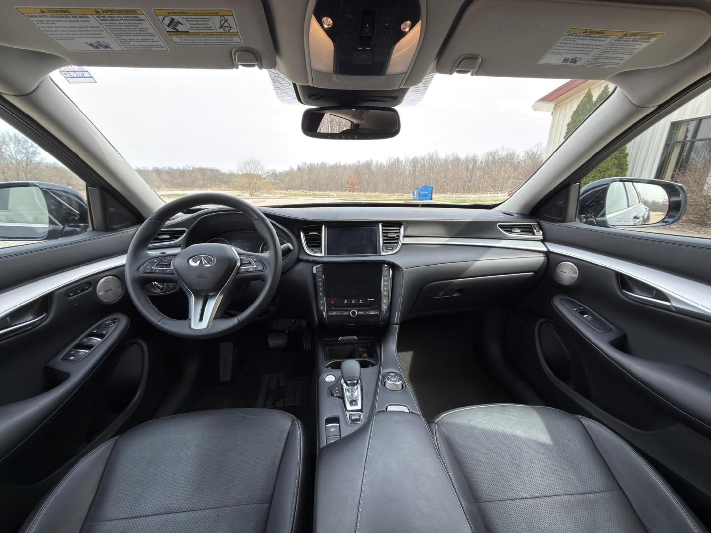 2020 BLUE /Black Infiniti QX50 PURE AWD (3PCAJ5M34LF) with an 2.0L 4 Cyl. engine, CVT transmission, located at 2990 Old Orchard Rd., Jackson, MO, 63755, 37.354214, -89.612106 - 2020 Infiniti QX50 Pure 1-Owner 47xxx miles All Wheel Drive 2.0L 4 Cyl. Automatic Leather Navigation Power/Heated/Cooled Seats Backup Camera Sunroof Bluetooth Remote Start Cruise Power Windows/Locks/Mirrors We have financing available and we accept trades! Fill out a credit applicatio - Photo#24