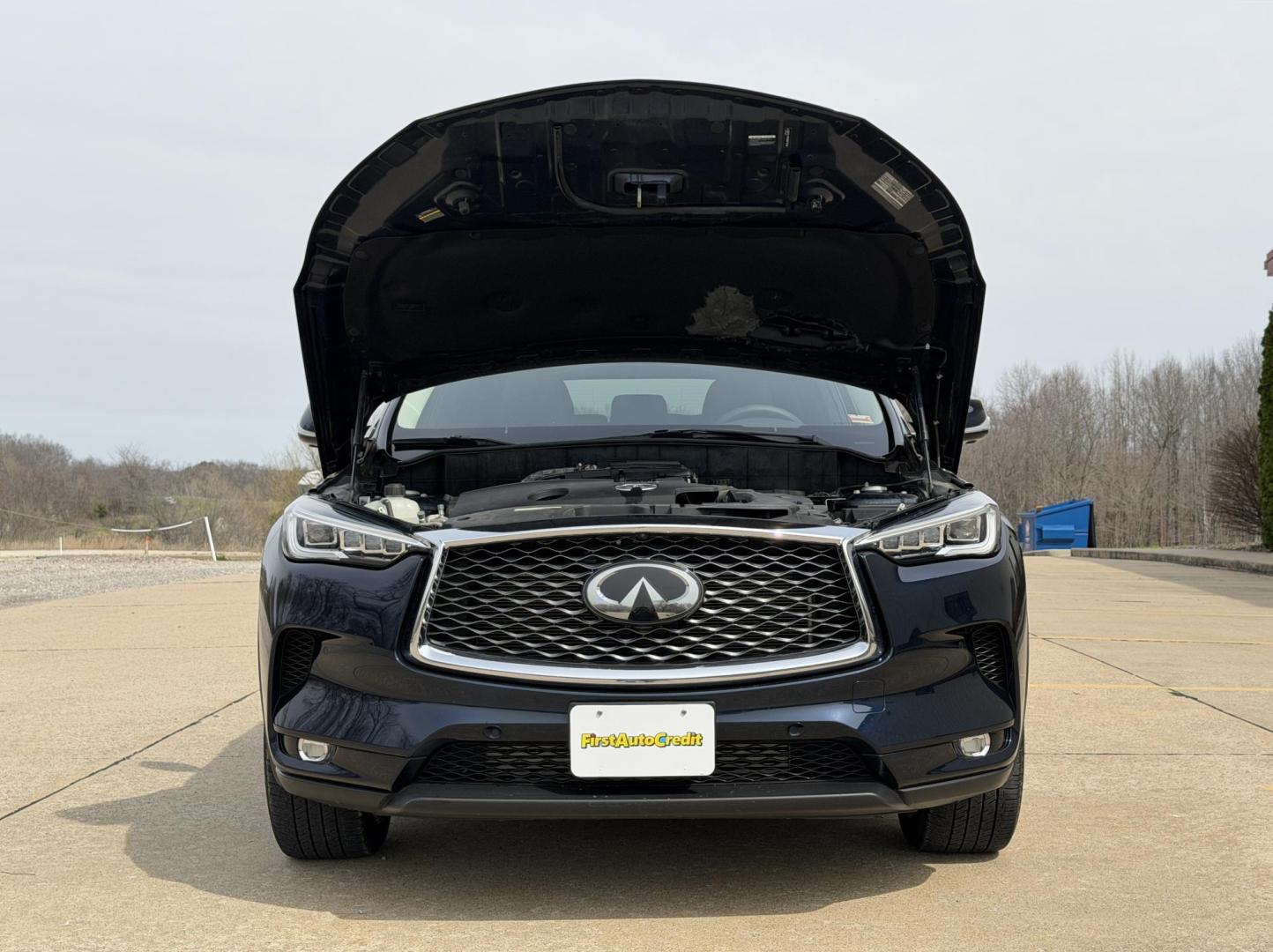 2020 BLUE /Black Infiniti QX50 PURE AWD (3PCAJ5M34LF) with an 2.0L 4 Cyl. engine, CVT transmission, located at 2990 Old Orchard Rd., Jackson, MO, 63755, 37.354214, -89.612106 - 2020 Infiniti QX50 Pure 1-Owner 47xxx miles All Wheel Drive 2.0L 4 Cyl. Automatic Leather Navigation Power/Heated/Cooled Seats Backup Camera Sunroof Bluetooth Remote Start Cruise Power Windows/Locks/Mirrors We have financing available and we accept trades! Fill out a credit applicatio - Photo#37