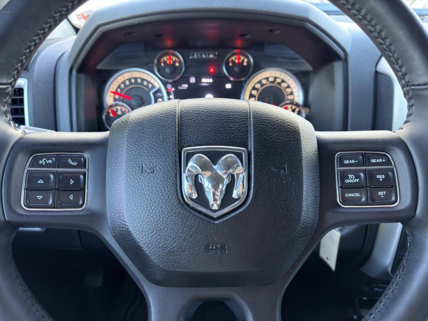 2017 MAROON /Gray RAM 1500 Big Horn Quad Cab 4WD (1C6RR7GTXHS) with an 5.7L V8 HEMI engine, Automatic transmission, located at 2990 Old Orchard Rd., Jackson, MO, 63755, 37.354214, -89.612106 - 2017 Ram 1500 Big Horn 103xxx miles 4x4 5.7L V8 HEMI Automatic Navigation Backup Camera Power Driver Seat Heated Seats Heated Steering Wheel Bluetooth Remote Start Cruise Power Windows/Locks/Mirrors We have financing available and we accept trades! Fill out a credit application on our - Photo#26