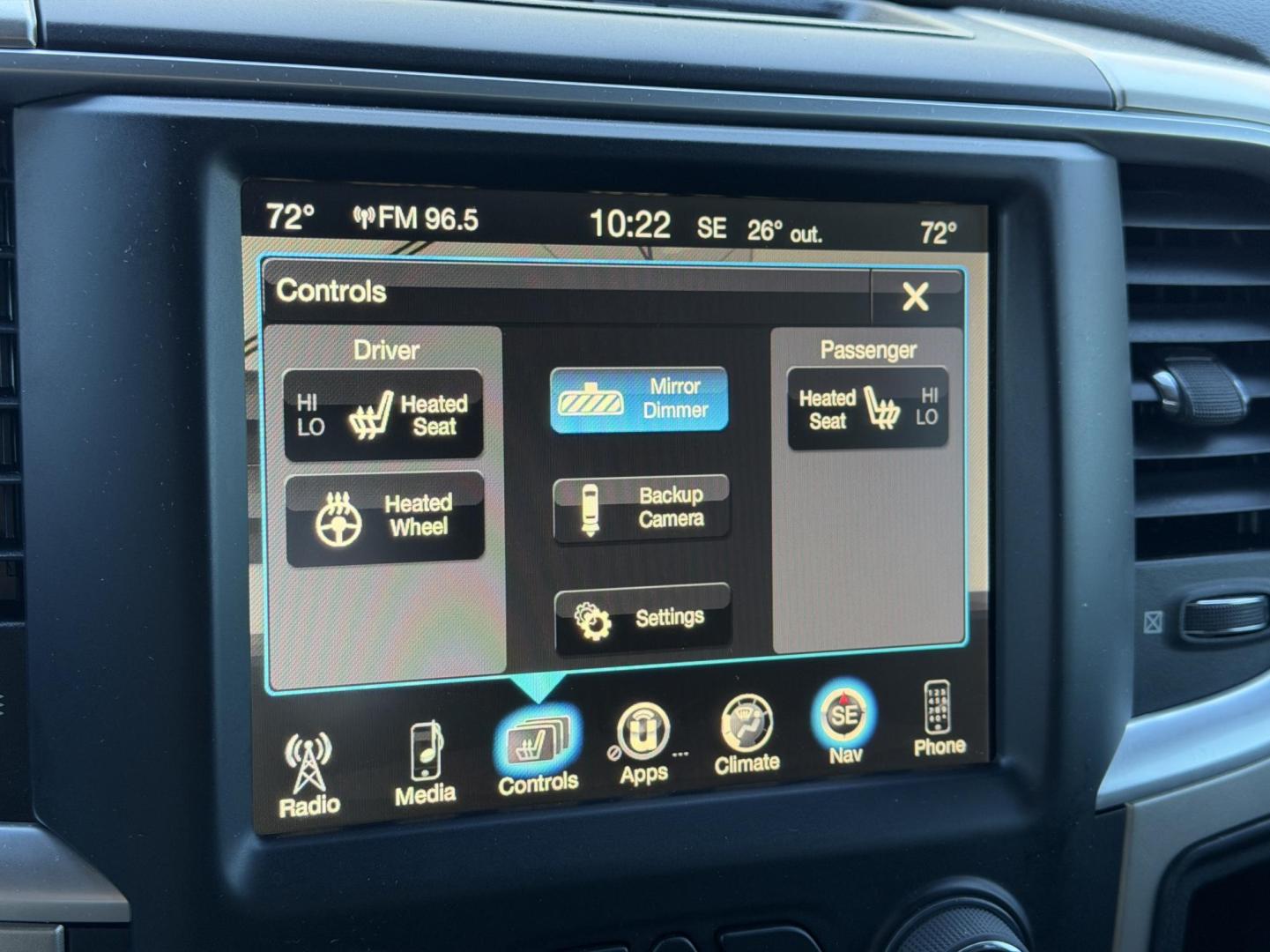 2017 MAROON /Gray RAM 1500 Big Horn Quad Cab 4WD (1C6RR7GTXHS) with an 5.7L V8 HEMI engine, Automatic transmission, located at 2990 Old Orchard Rd., Jackson, MO, 63755, 37.354214, -89.612106 - 2017 Ram 1500 Big Horn 103xxx miles 4x4 5.7L V8 HEMI Automatic Navigation Backup Camera Power Driver Seat Heated Seats Heated Steering Wheel Bluetooth Remote Start Cruise Power Windows/Locks/Mirrors We have financing available and we accept trades! Fill out a credit application on our - Photo#4