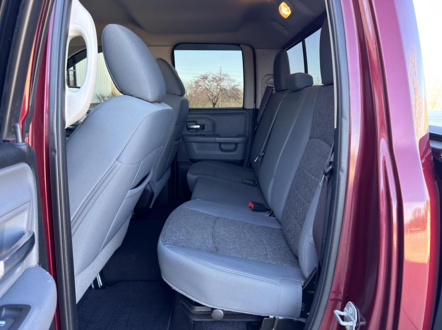 2017 MAROON /Gray RAM 1500 Big Horn Quad Cab 4WD (1C6RR7GTXHS) with an 5.7L V8 HEMI engine, Automatic transmission, located at 2990 Old Orchard Rd., Jackson, MO, 63755, 37.354214, -89.612106 - 2017 Ram 1500 Big Horn 103xxx miles 4x4 5.7L V8 HEMI Automatic Navigation Backup Camera Power Driver Seat Heated Seats Heated Steering Wheel Bluetooth Remote Start Cruise Power Windows/Locks/Mirrors We have financing available and we accept trades! Fill out a credit application on our - Photo#19