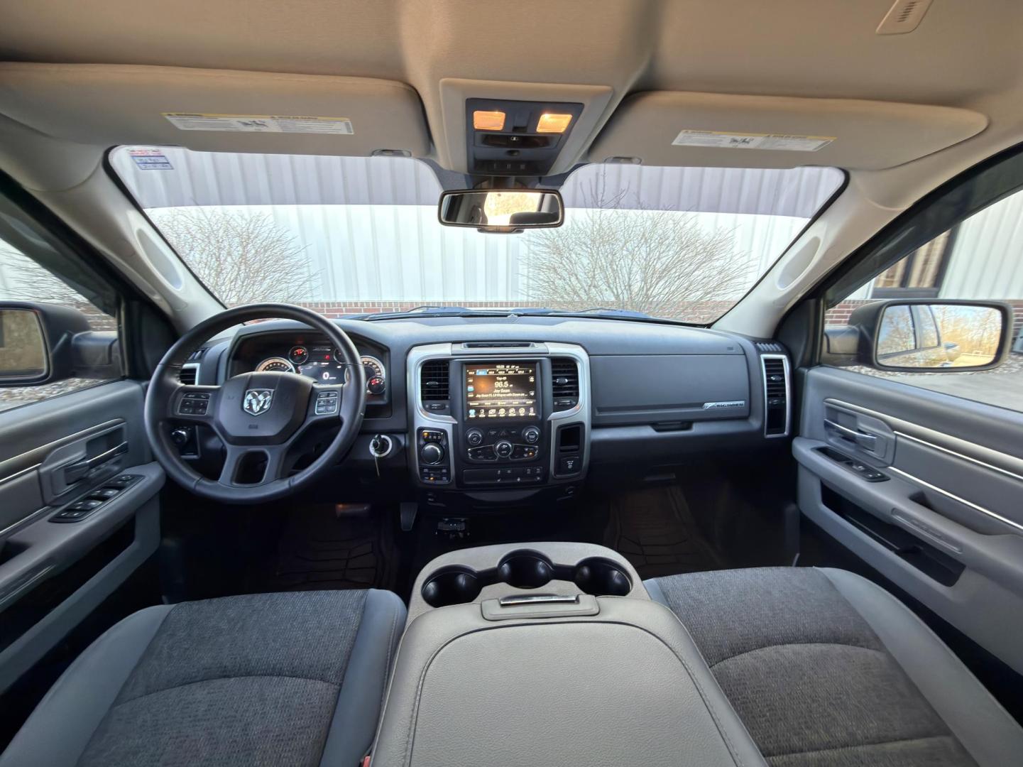 2017 MAROON /Gray RAM 1500 Big Horn Quad Cab 4WD (1C6RR7GTXHS) with an 5.7L V8 HEMI engine, Automatic transmission, located at 2990 Old Orchard Rd., Jackson, MO, 63755, 37.354214, -89.612106 - 2017 Ram 1500 Big Horn 103xxx miles 4x4 5.7L V8 HEMI Automatic Navigation Backup Camera Power Driver Seat Heated Seats Heated Steering Wheel Bluetooth Remote Start Cruise Power Windows/Locks/Mirrors We have financing available and we accept trades! Fill out a credit application on our - Photo#24