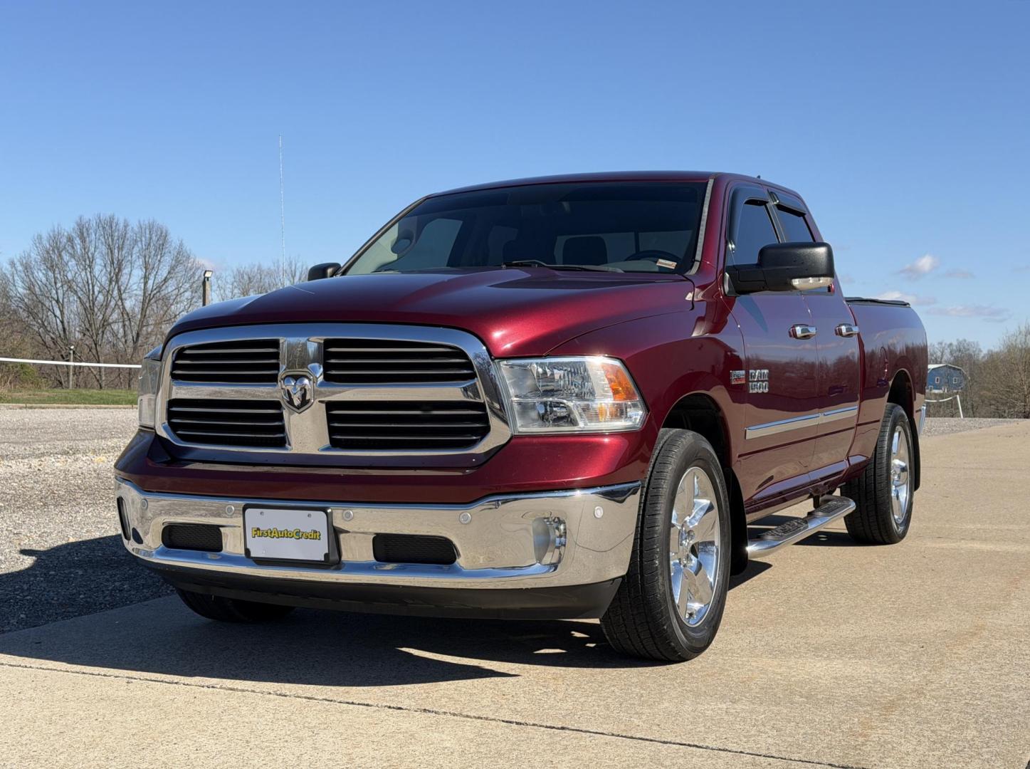 2017 MAROON /Gray RAM 1500 Big Horn Quad Cab 4WD (1C6RR7GTXHS) with an 5.7L V8 HEMI engine, Automatic transmission, located at 2990 Old Orchard Rd., Jackson, MO, 63755, 37.354214, -89.612106 - 2017 Ram 1500 Big Horn 103xxx miles 4x4 5.7L V8 HEMI Automatic Navigation Backup Camera Power Driver Seat Heated Seats Heated Steering Wheel Bluetooth Remote Start Cruise Power Windows/Locks/Mirrors We have financing available and we accept trades! Fill out a credit application on our - Photo#8