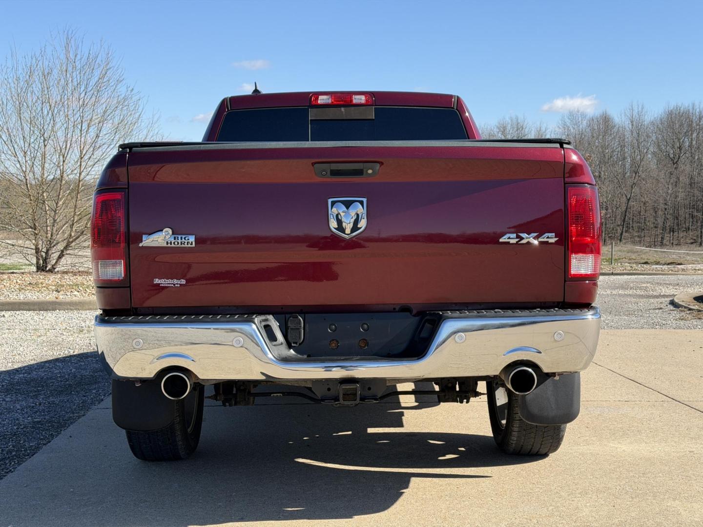 2017 MAROON /Gray RAM 1500 Big Horn Quad Cab 4WD (1C6RR7GTXHS) with an 5.7L V8 HEMI engine, Automatic transmission, located at 2990 Old Orchard Rd., Jackson, MO, 63755, 37.354214, -89.612106 - 2017 Ram 1500 Big Horn 103xxx miles 4x4 5.7L V8 HEMI Automatic Navigation Backup Camera Power Driver Seat Heated Seats Heated Steering Wheel Bluetooth Remote Start Cruise Power Windows/Locks/Mirrors We have financing available and we accept trades! Fill out a credit application on our - Photo#13
