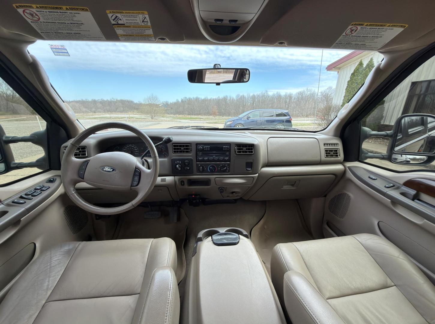2004 BLACK /Tan Ford F-350 SD Lariat Crew Cab 4WD (1FTWW33P74E) with an 6.0L V8 TURBO DIESEL engine, Automatic transmission, located at 2990 Old Orchard Rd., Jackson, MO, 63755, 37.354214, -89.612106 - 2004 Ford F-350 Super Duty Lariat 114xxx miles 4x4 6.0L V8 Turbo Diesel Automatic Leather Power/Heated Seats Cruise Power Windows/Locks/Mirrors We have financing available and we accept trades! Fill out a credit application on our website or come by today! If you have any questions, give u - Photo#20