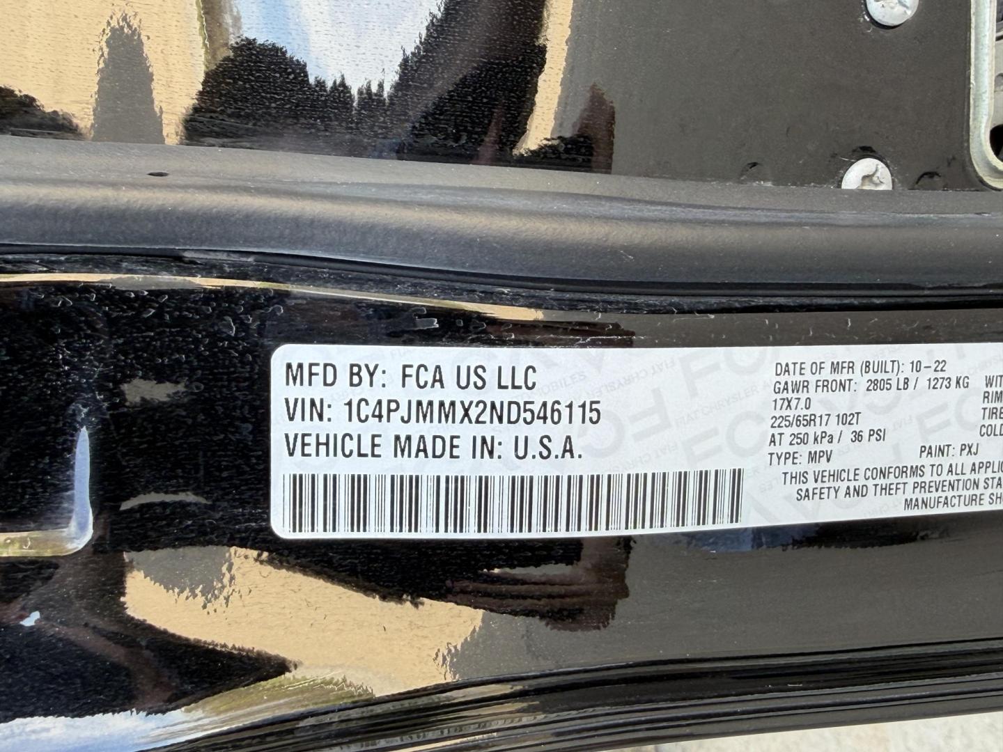 2022 BLACK /Black Jeep Cherokee Latitude Lux 4WD (1C4PJMMX2ND) with an 3.2L V6 engine, Automatic transmission, located at 2990 Old Orchard Rd., Jackson, MO, 63755, 37.354214, -89.612106 - 2022 Jeep Cherokee Latitude LUX 1-Owner 34xxx miles 4 Wheel Drive 3.2L V6 Automatic Leather Backup Camera Power/Heated Seats Heated Steering Wheel Bluetooth Remote Start Cruise Power Windows/Locks/Mirrors We have financing available and we accept trades! Fill out a credit application o - Photo#47