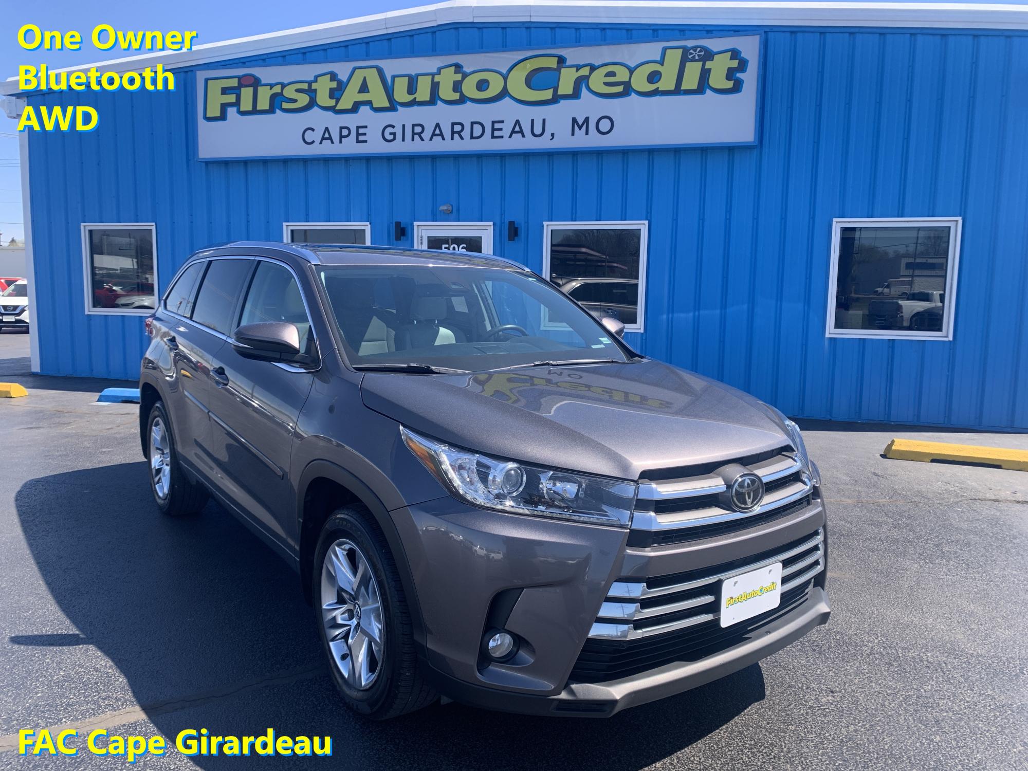 2018 Toyota Highlander Limited AWD V6