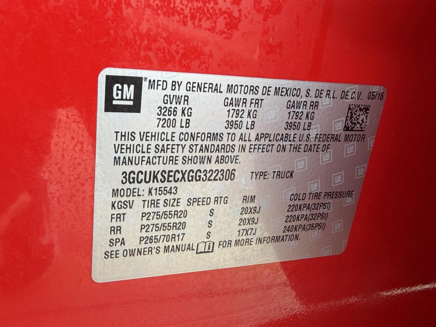 2016 RED /Tan Chevrolet Silverado 1500 LTZ Crew Cab 4WD (3GCUKSECXGG) with an 5.3L V8 engine, Automatic transmission, located at 2990 Old Orchard Rd., Jackson, MO, 63755, 37.354214, -89.612106 - 2016 Chevrolet Silverado 1500 LTZ 127xxx miles 4x4 5.3L V8 Automatic Leather Navigation Power/Heated/Cooled Seats Heated Steering Wheel Backup Camera Sunroof Bluetooth Remote Start Power Running Boards Cruise Power Windows/Locks/Mirrors We have financing available and we accept trade - Photo#52