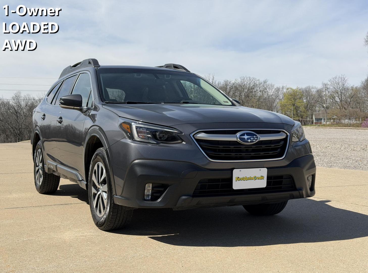 2022 GRAY /Gray Subaru Outback Premium (4S4BTAFCXN3) with an 2.5L 4 Cyl. engine, CVT transmission, located at 2990 Old Orchard Rd., Jackson, MO, 63755, 37.354214, -89.612106 - 2022 Subaru Outback Premium 1-Owner 141xxx miles All Wheel Drive 2.5L 4 Cyl. Automatic Navigation Backup Camera Power Driver Seat Heated Seats Sunroof Bluetooth Cruise Power Windows/Locks/Mirrors We have financing available and we accept trades! Fill out a credit application on our web - Photo#0