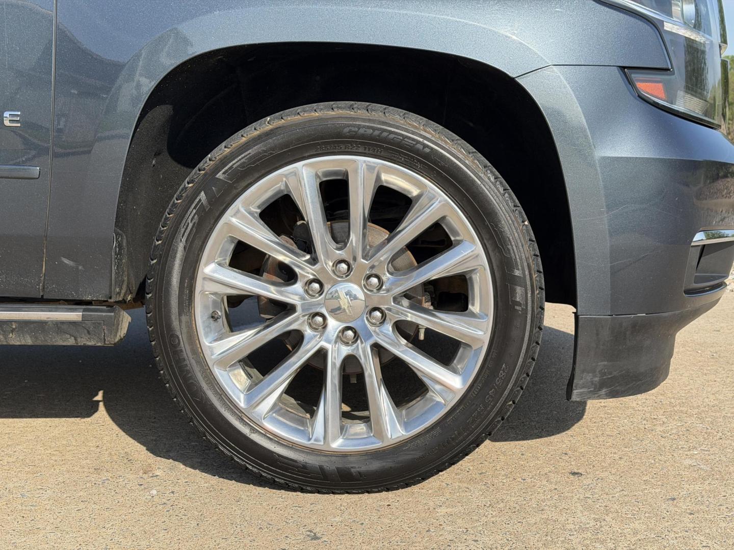 2019 GRAY /Brown Chevrolet Tahoe Premier 4WD (1GNSKCKJ7KR) with an 6.2L V8 engine, Automatic transmission, located at 2990 Old Orchard Rd., Jackson, MO, 63755, 37.354214, -89.612106 - 2019 Chevrolet Tahoe 1500 Premier 148xxx miles 4 Wheel Drive 6.2L V8 Automatic Leather 3rd Row Rear Entertainment Navigation Power/Heated/Cooled Seats Heated Rear Seats Heated Steering Wheel Backup Camera Power Running Boards Sunroof Bluetooth Heads Up Display Remote Start Cruise - Photo#50